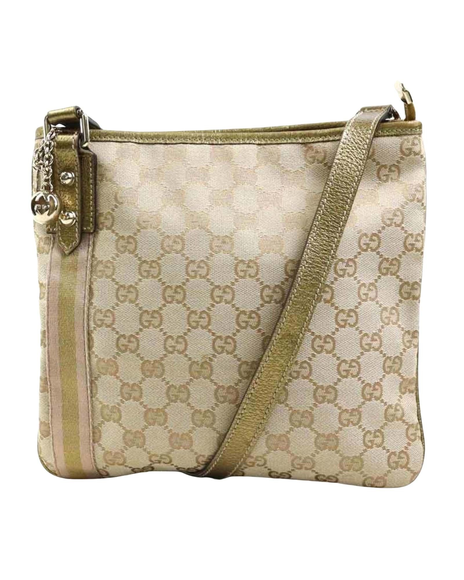 image of Gucci Canvas Practical Bag With Enchanting Beauty in Beige, Women's
