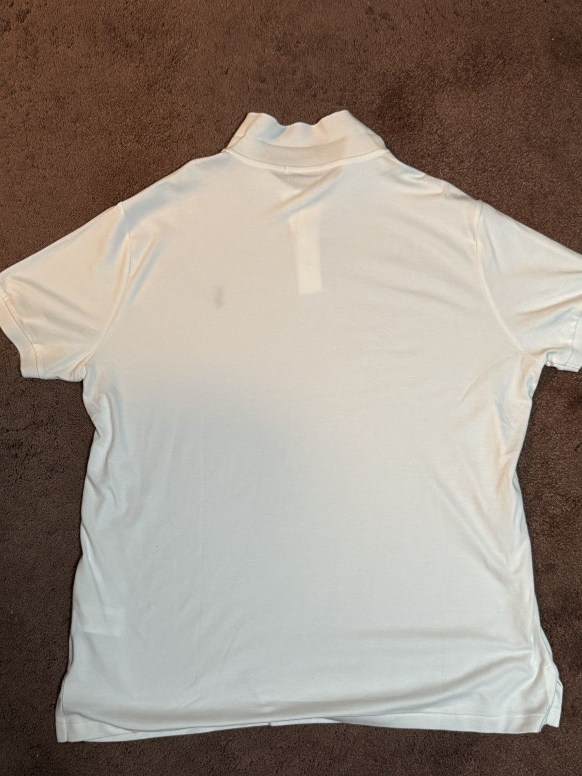 Ralph Lauren White Polo Collar Shirt Size US XL / EU 56 / 4 - 2 Thumbnail