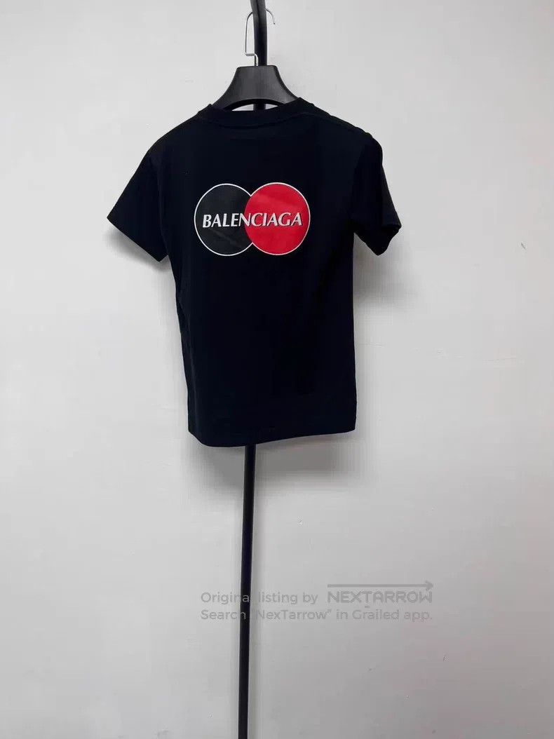 Balenciaga Balenciaga Alphabet Printed Crew Neck Straight Short Sleev Size M / US 6-8 / IT 42-44 - 2 Thumbnail