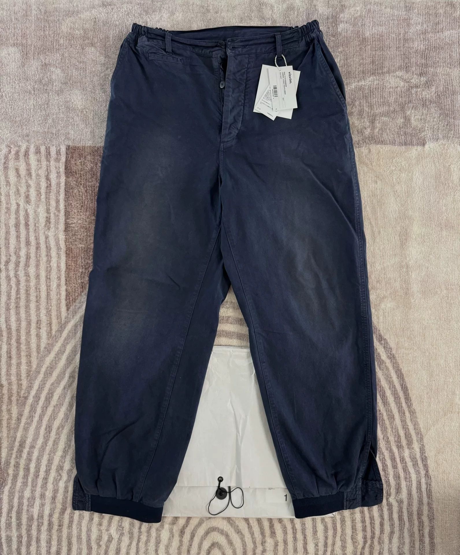Visvim visvim carrol chino pants navy wash damaged Size US 30 / EU 46 - 1 Thumbnail