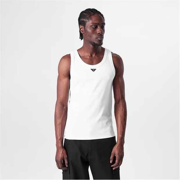 Prada Cotton Tank Top Size US M / EU 48-50 / 2 - 2 Thumbnail