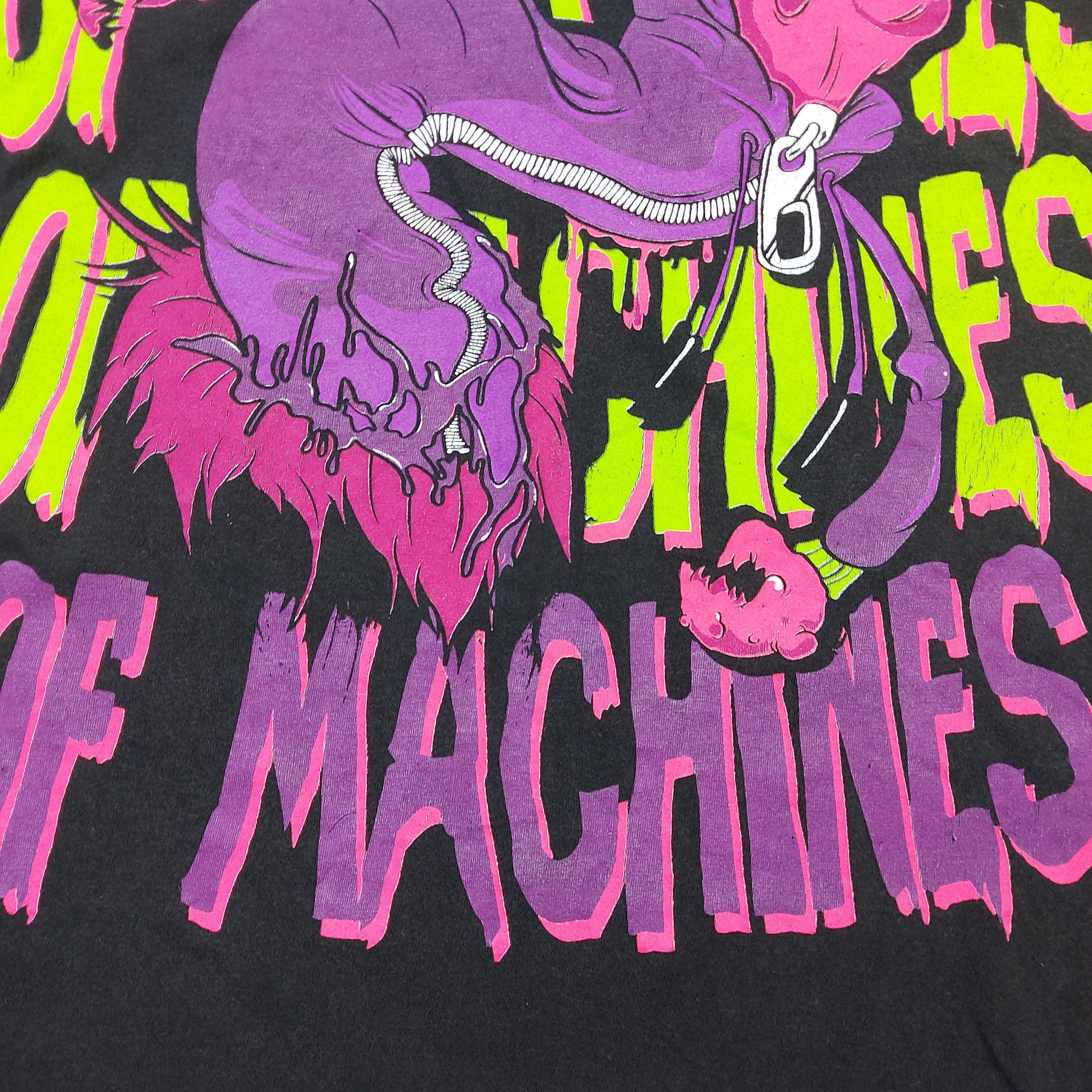 Band Tees Vintage Of Machines Band Post-hardcore MySpace Era TEE Size US XL / EU 56 / 4 - 5 Thumbnail