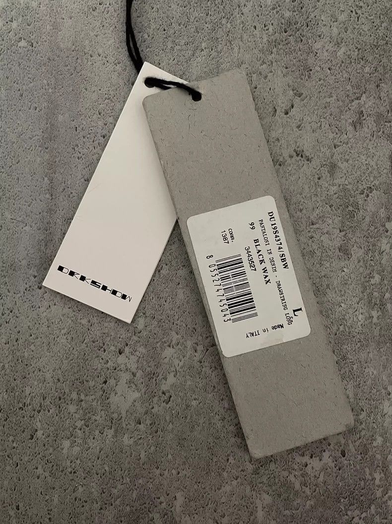 Rick Owens Rick Owens Long Waxed Pants in Size L-2506 Size US 34 / EU 50 - 4 Thumbnail