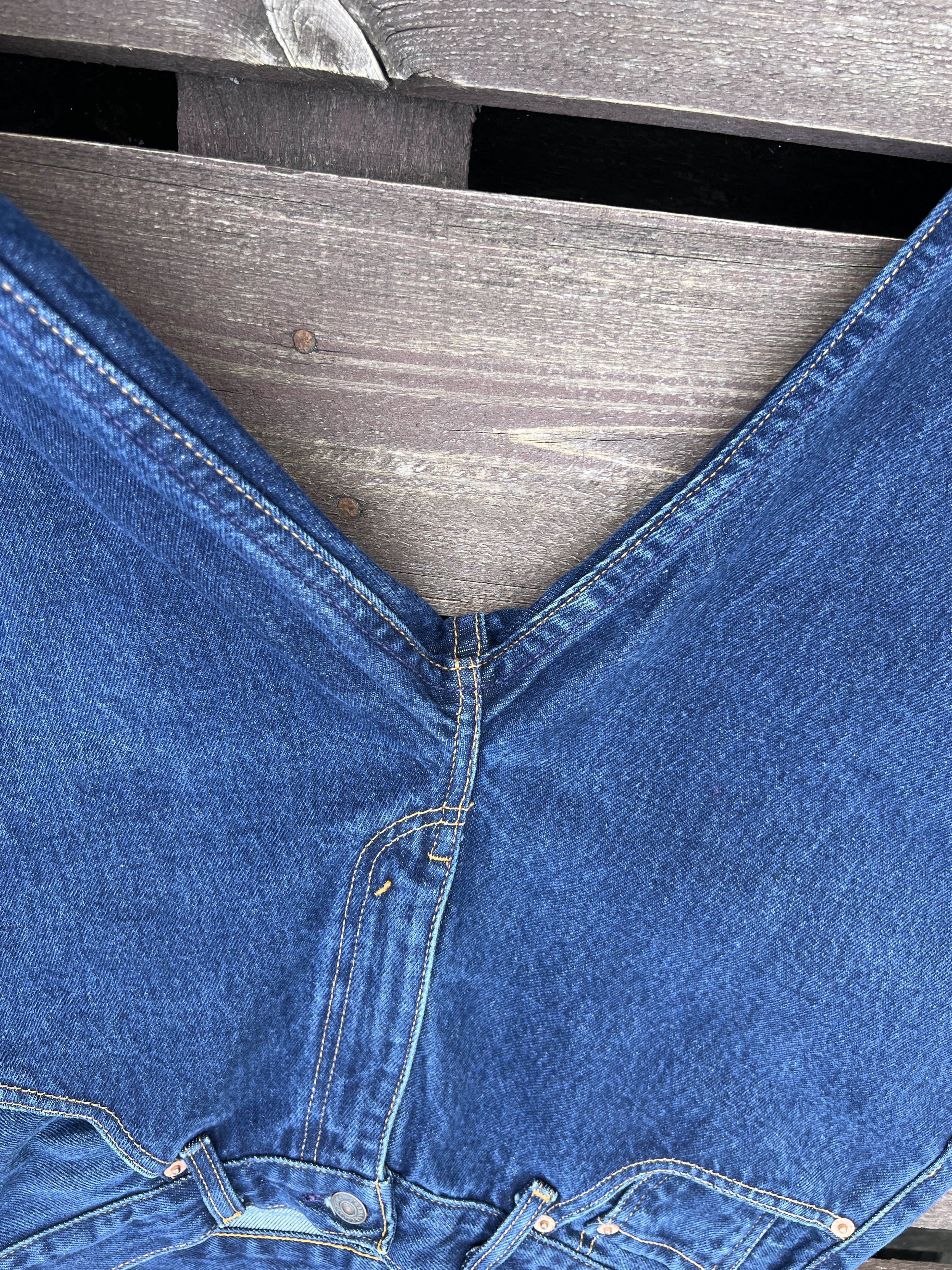 Levi's Vintage 90s Levis 592 Made in Pakistan Washed Denim Jeans Size US 31 - 16 Thumbnail