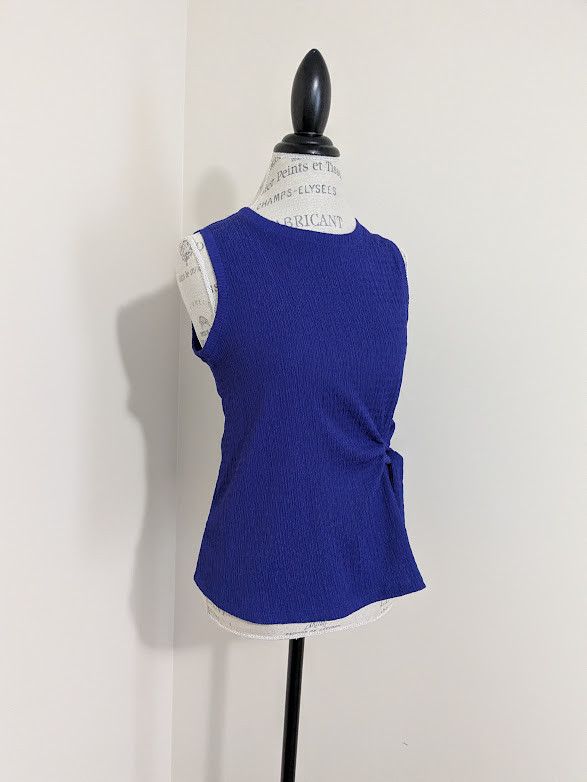Nine West Nine West women's side knot knit tank NWT Size M / US 6-8 / IT 42-44 - 3 Thumbnail