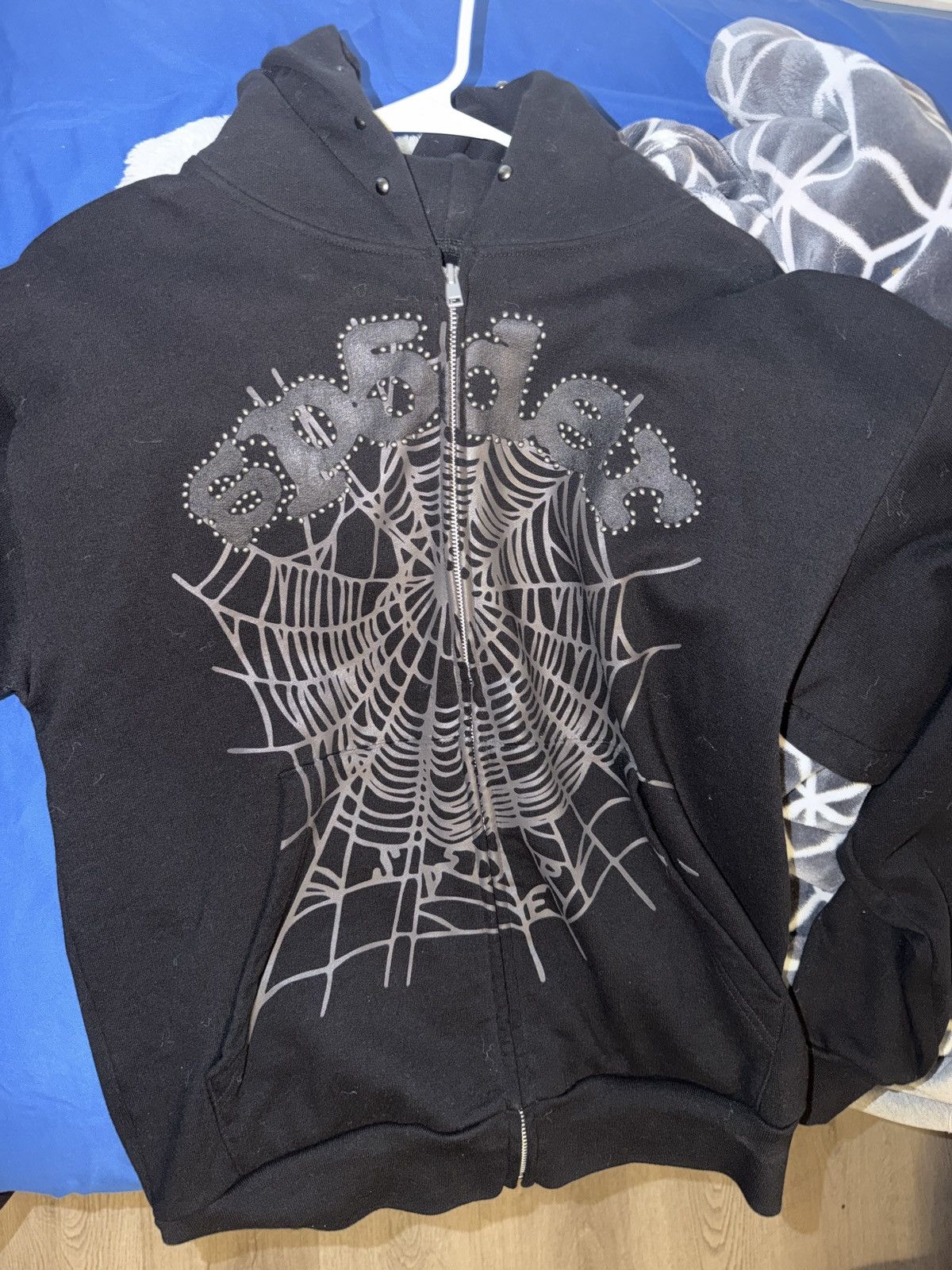 Sp5der Sp5der studded zip up Size US M / EU 48-50 / 2 - 2 Thumbnail