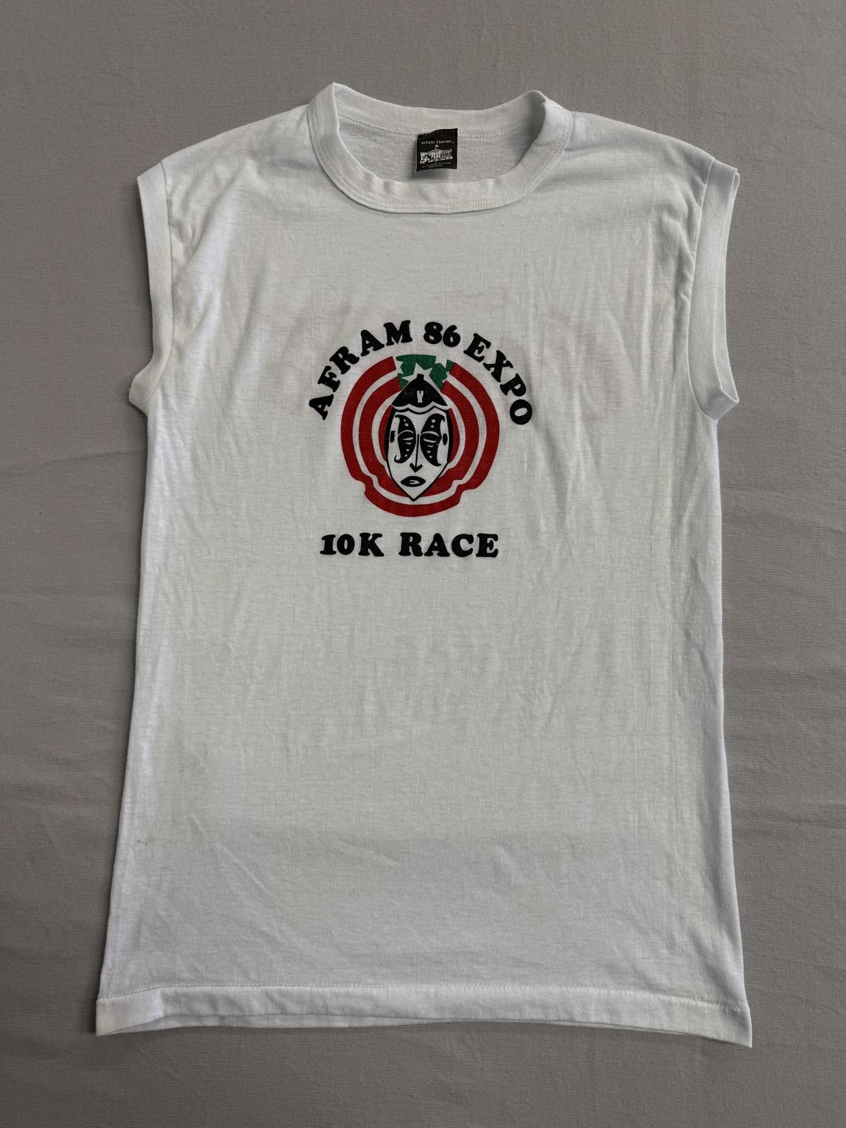 Whitehouse Cox Vintage Afram Sleeveless Tee 86 Expo 10K Race Coca Cola Ad Size US L / EU 52-54 / 3 - 1 Thumbnail