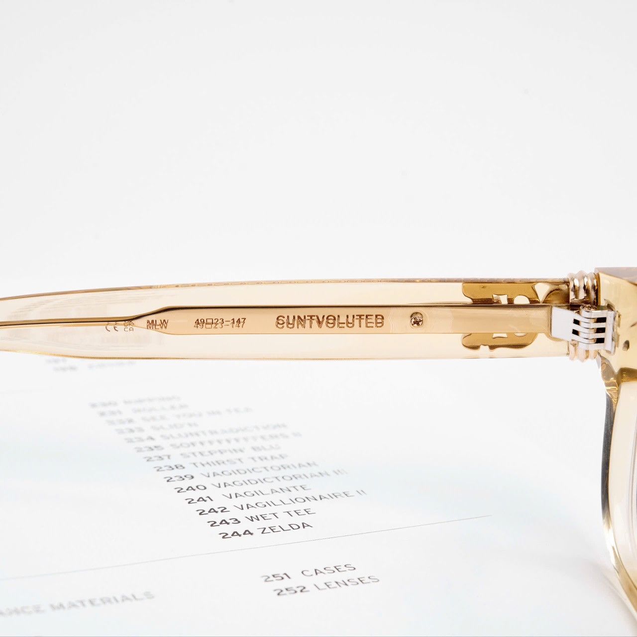 Chrome Hearts CHROME HEARTS CUNTVOLUTED MELLOW GLASSES Size ONE SIZE - 5 Thumbnail