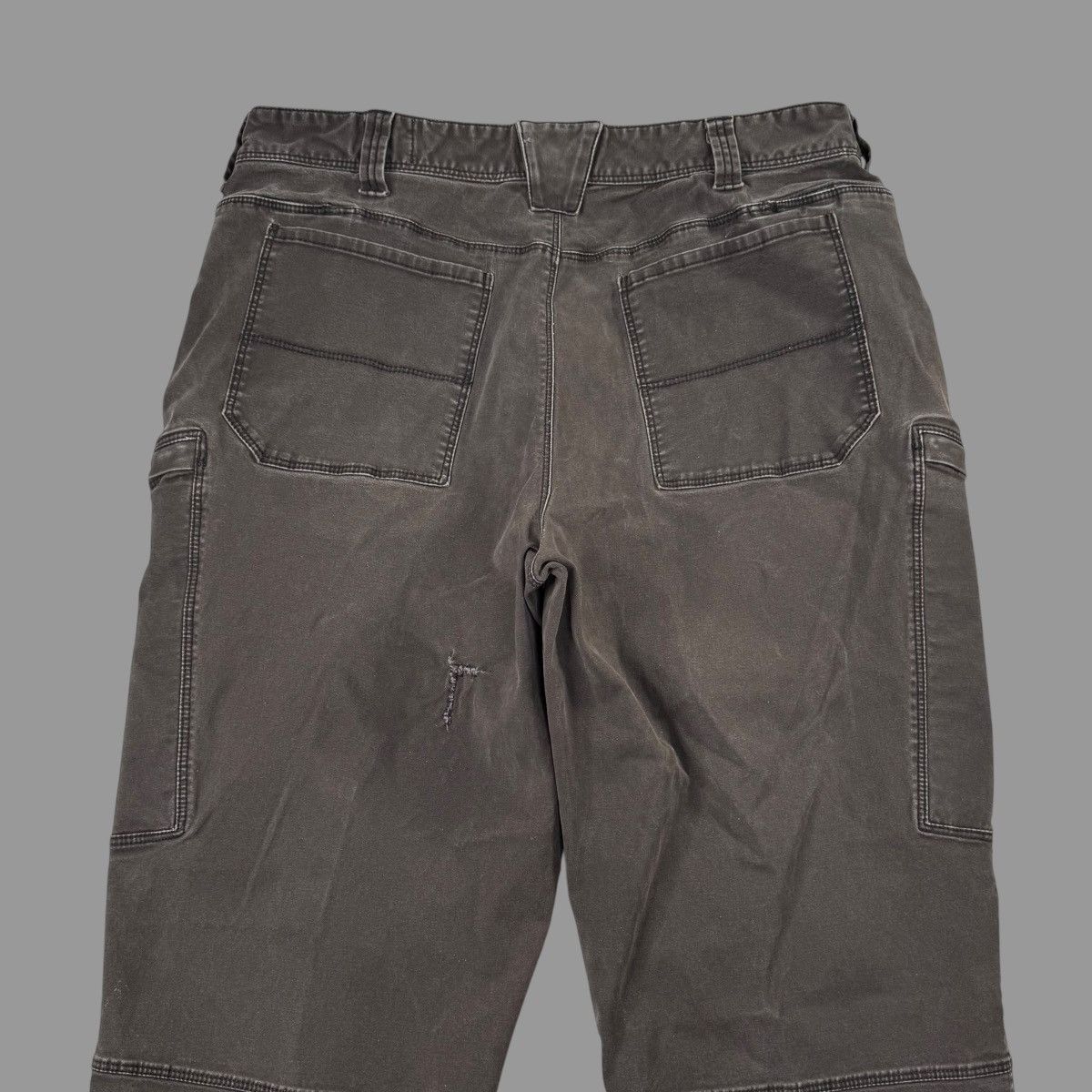 Vintage Vintage brown cargo work pants Size US 34 / EU 50 - 3 Thumbnail