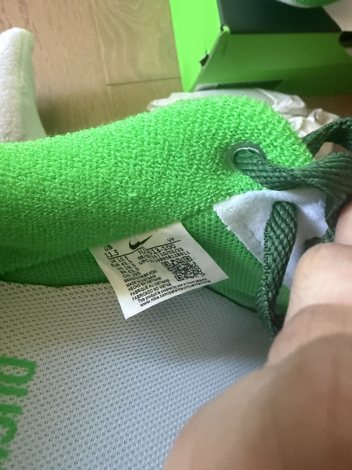 Nike Nike Air Force 1 Oregon PE 'Ducks of a Feather' Size 11.5 Size US 11.5 / EU 44-45 - 8 Thumbnail