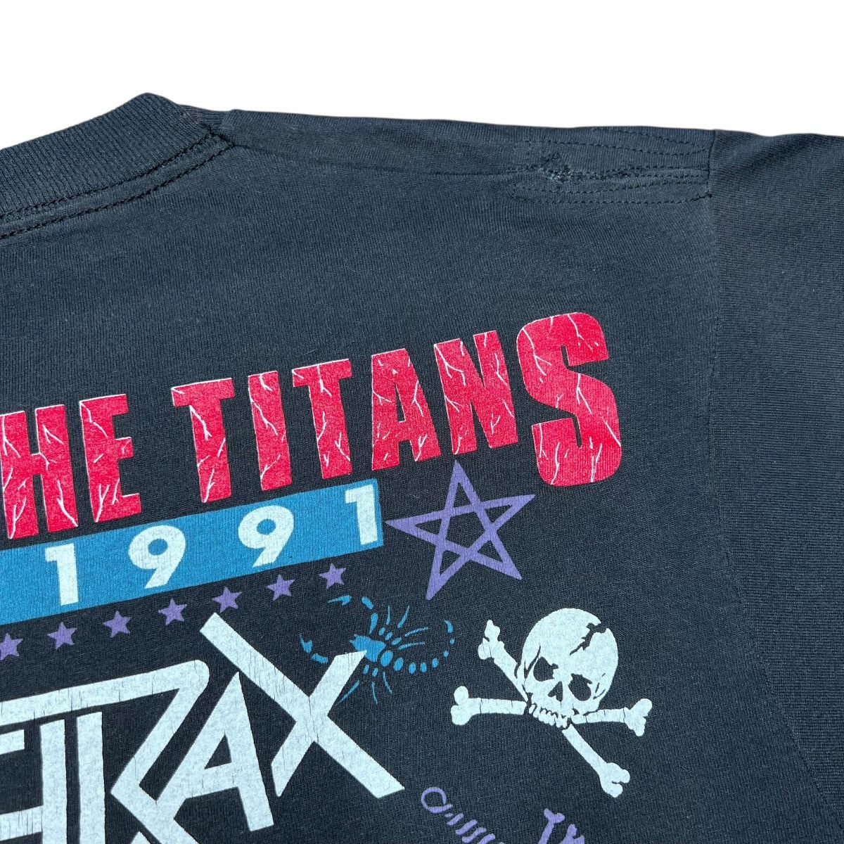 Band Tees Vintage 1991 Clash Of The Titans Tour Alice In Chains Tee Size US L / EU 52-54 / 3 - 13 Thumbnail