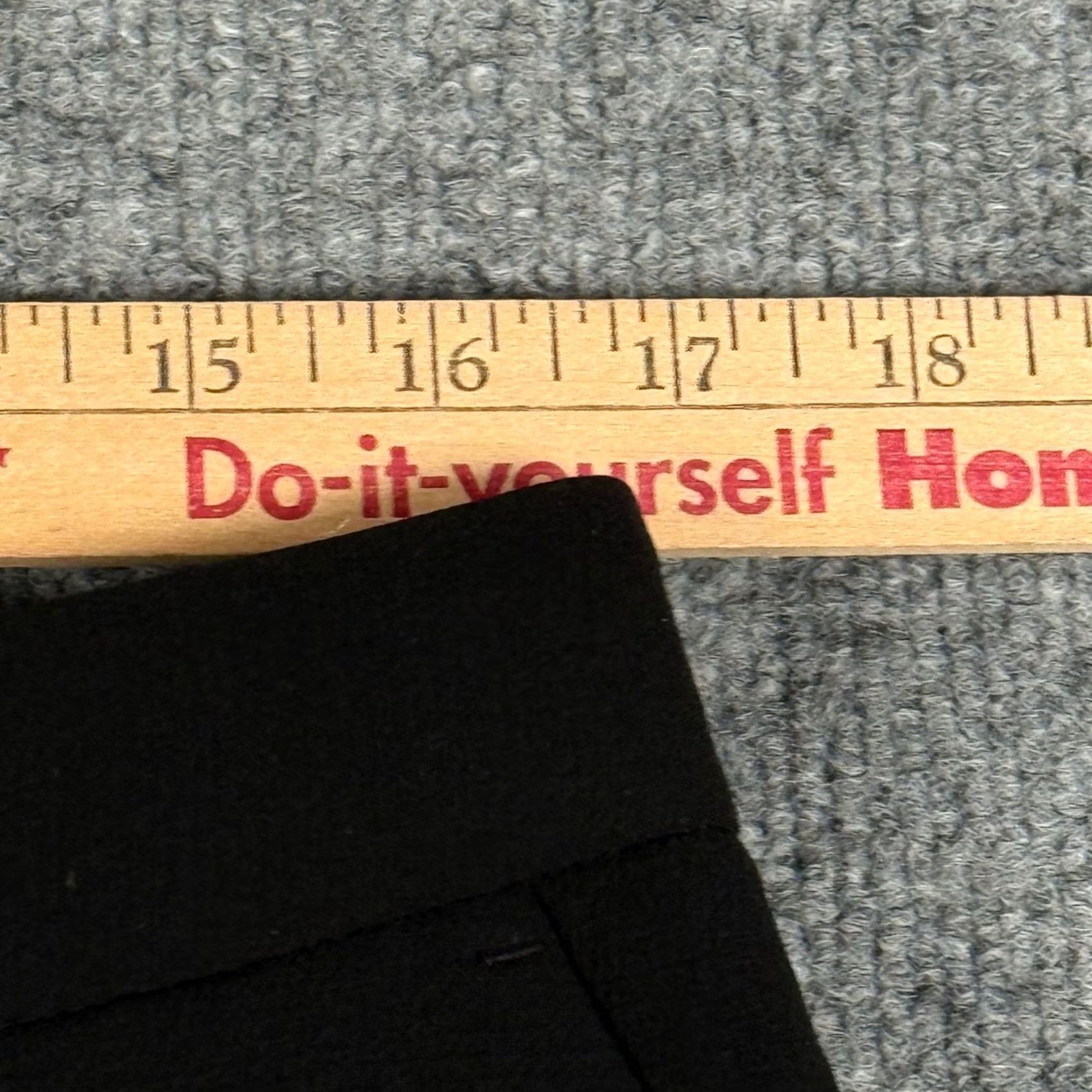 DKNY Wide Leg Dress Pants 12 Black Trousers Minimalist Careerwear Office Corpcore NWT DKNY Size 34" / US 12 / IT 48 - 7 Thumbnail