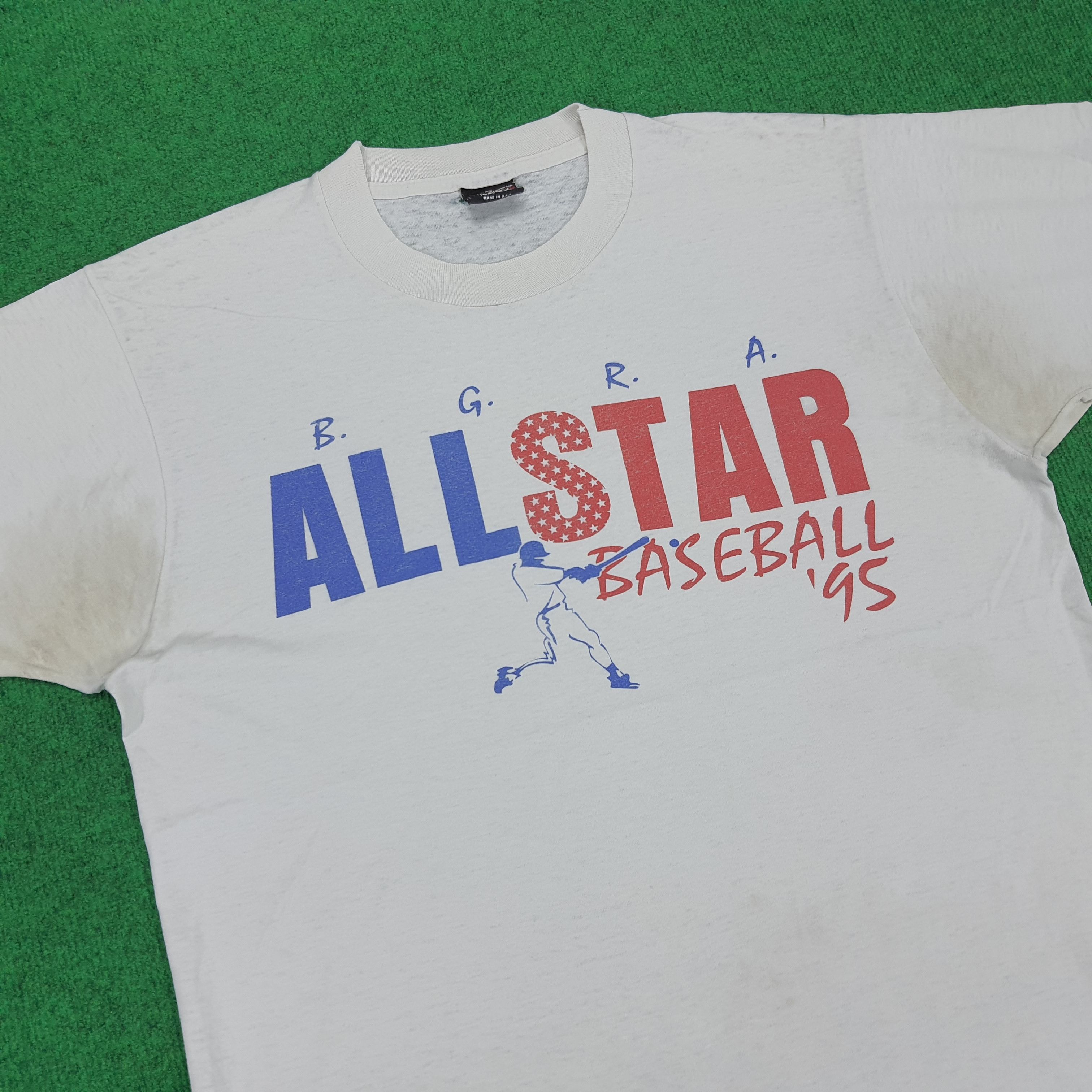Vintage Vintage All Star Baseball '95 T-shirt Size US L / EU 52-54 / 3 - 2 Thumbnail