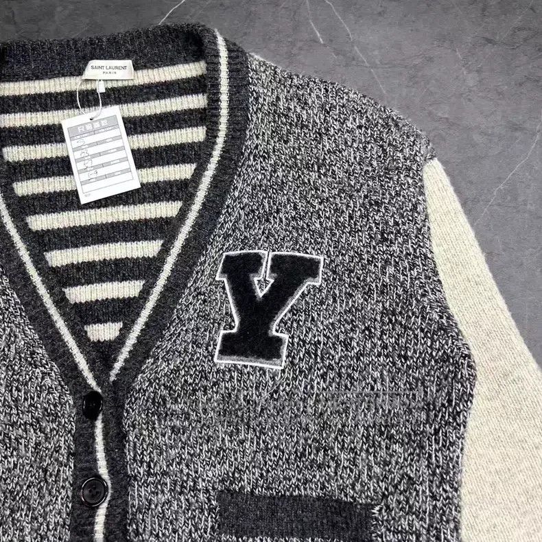 Saint Laurent Paris Saint Laurent Paris Wool knitted cardigan Size US S / EU 44-46 / 1 - 3 Thumbnail