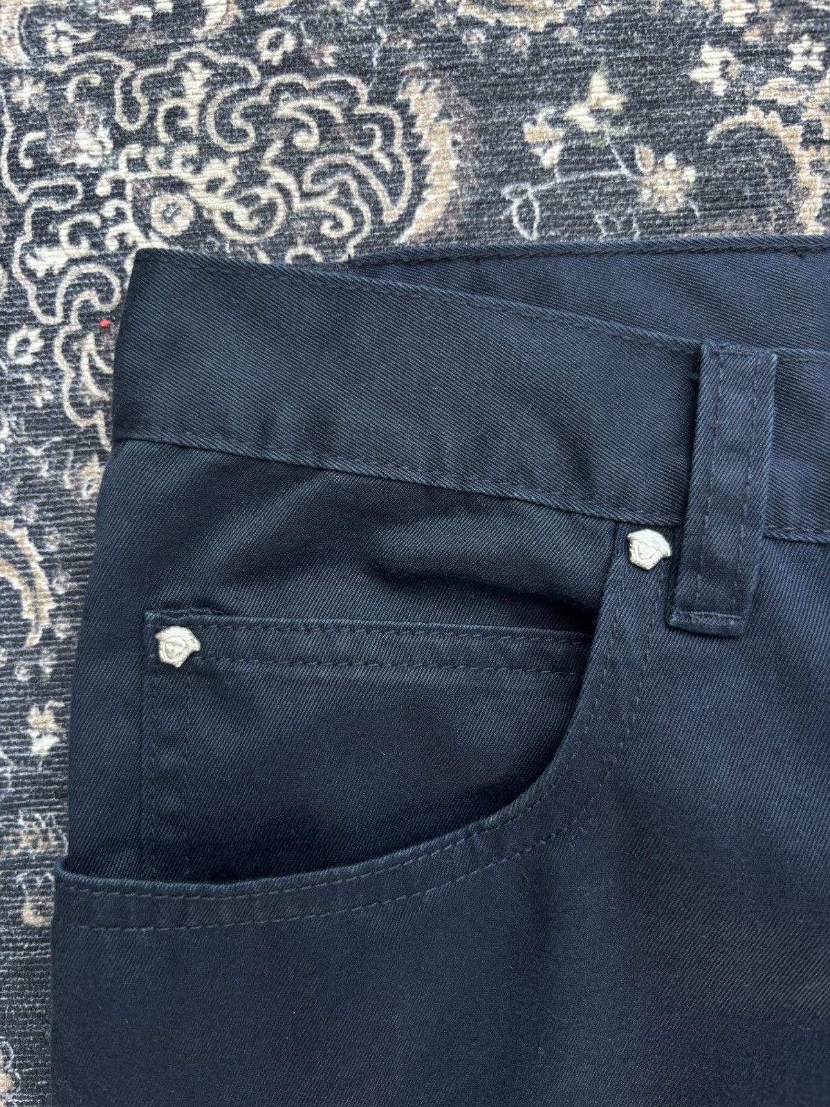Versace Jeans Couture Versace Classic V 2 Black Pants Size 29" - 4 Thumbnail