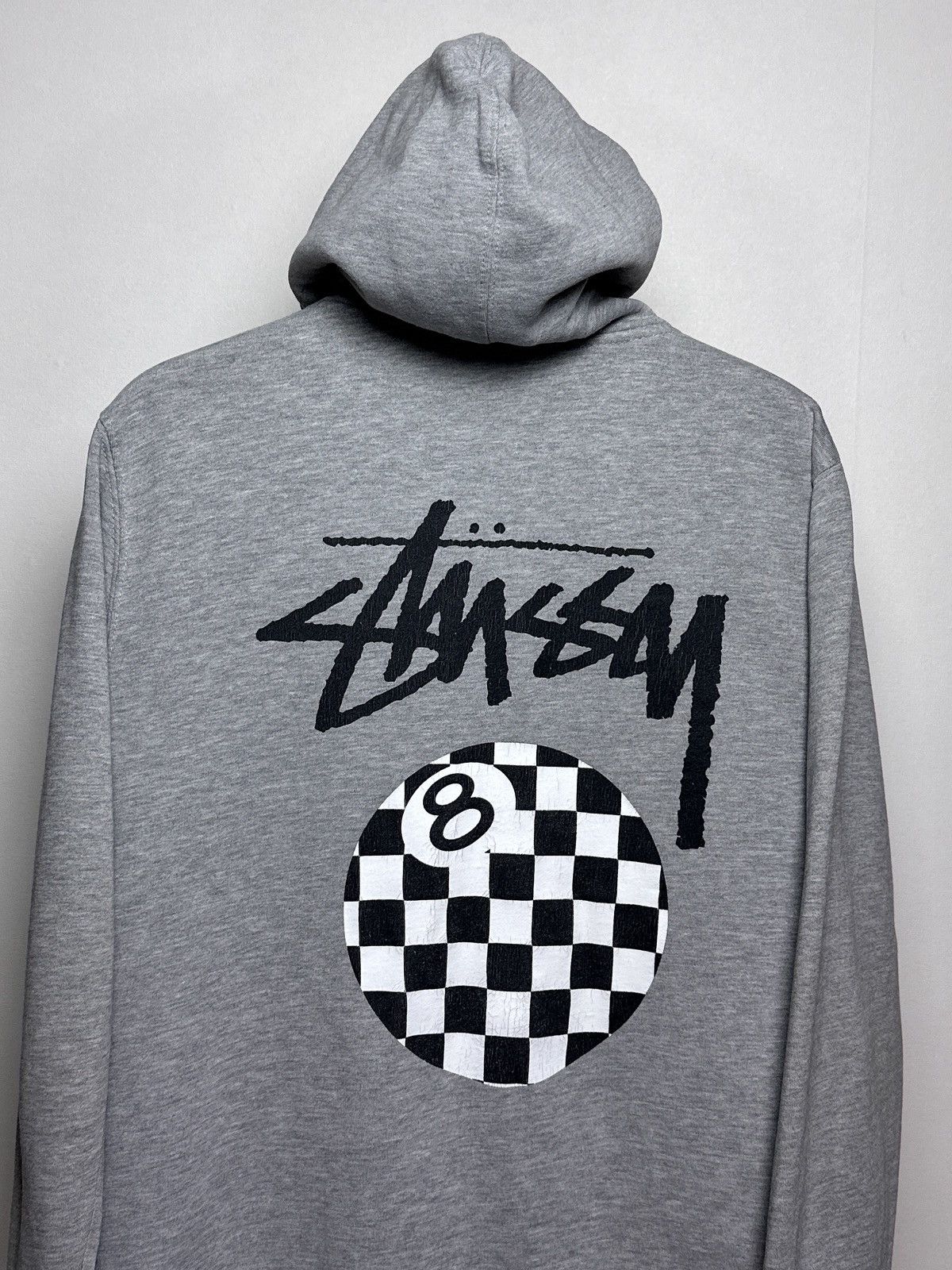 Stussy Stussy 8-Ball Plaid Zip Up Hoodie Size US L / EU 52-54 / 3 - 3 Thumbnail