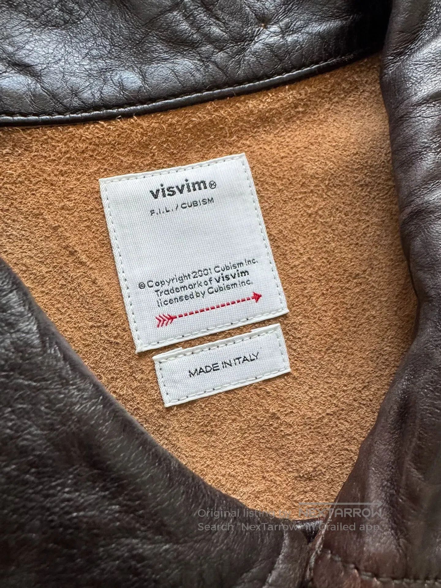 Visvim visvim civilian shacket in dark brown leather. Size US XS / EU 42 / 0 - 5 Thumbnail