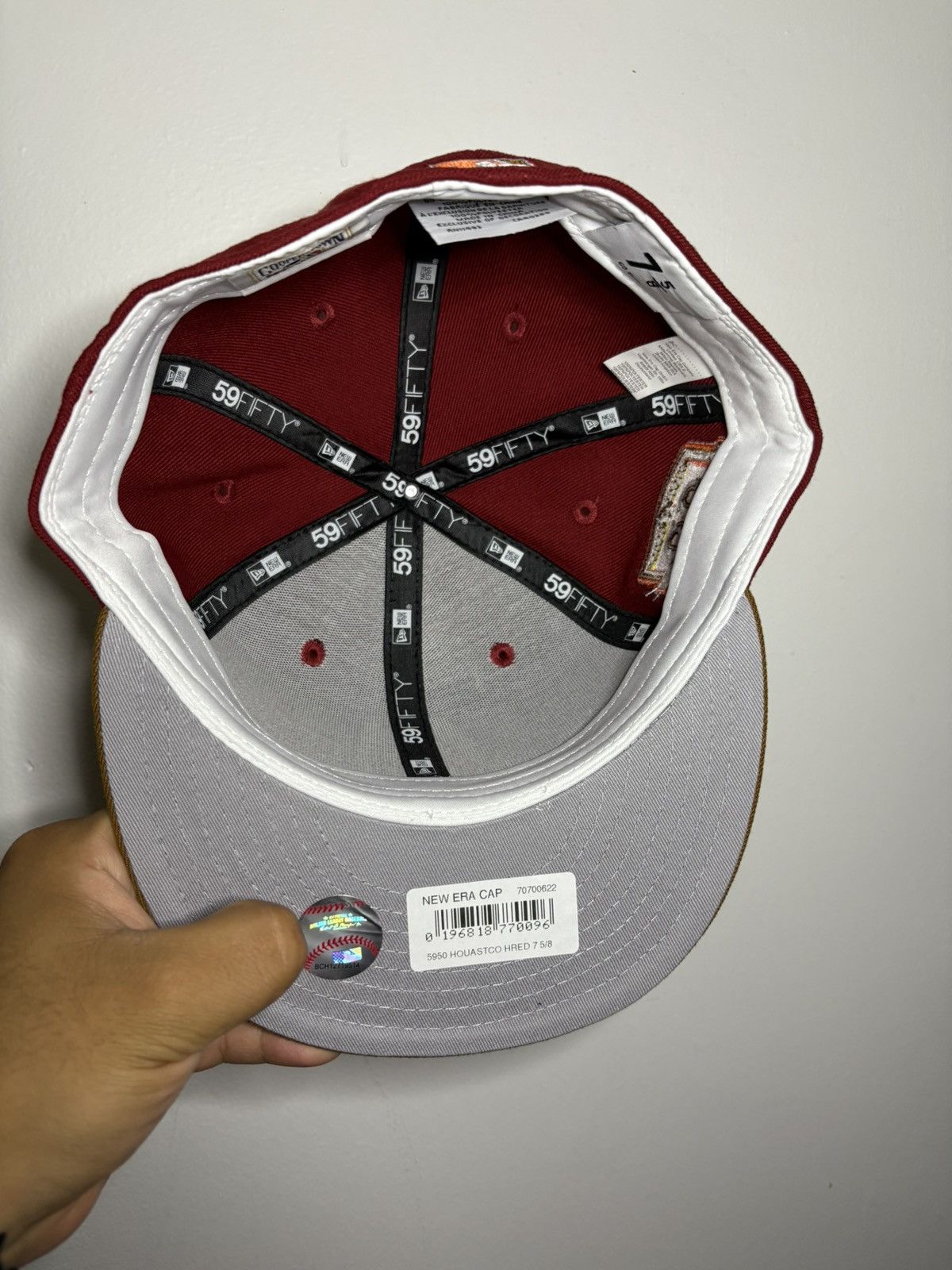 New Era Sz. 7 5/8 MLB Houston Astros Fitted Topperz 20th Anniversary Size ONE SIZE - 6 Thumbnail