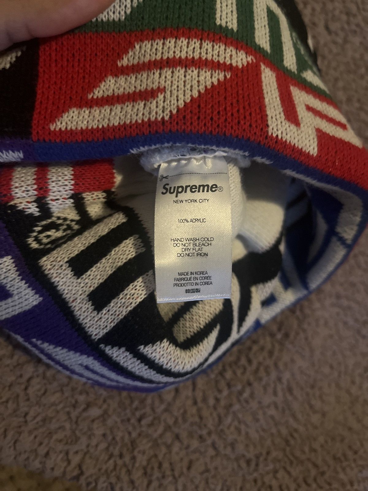 Supreme Supreme Geo beanie - Multi color Size ONE SIZE - 2 Thumbnail