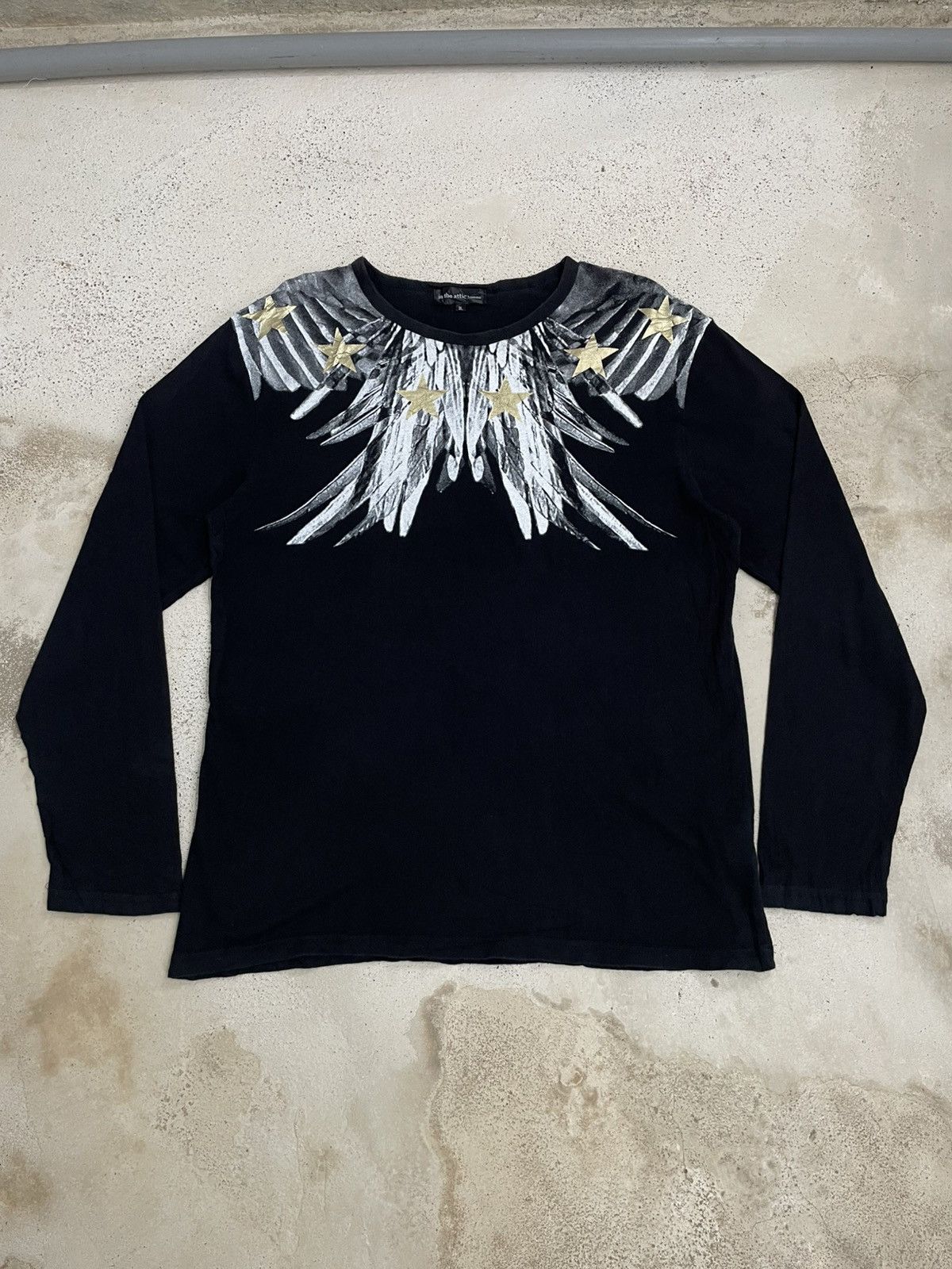 In The Attic In The Attic Homme Gothic Angel Wing Star Size US XXL / EU 58 / 5 - 1 Thumbnail