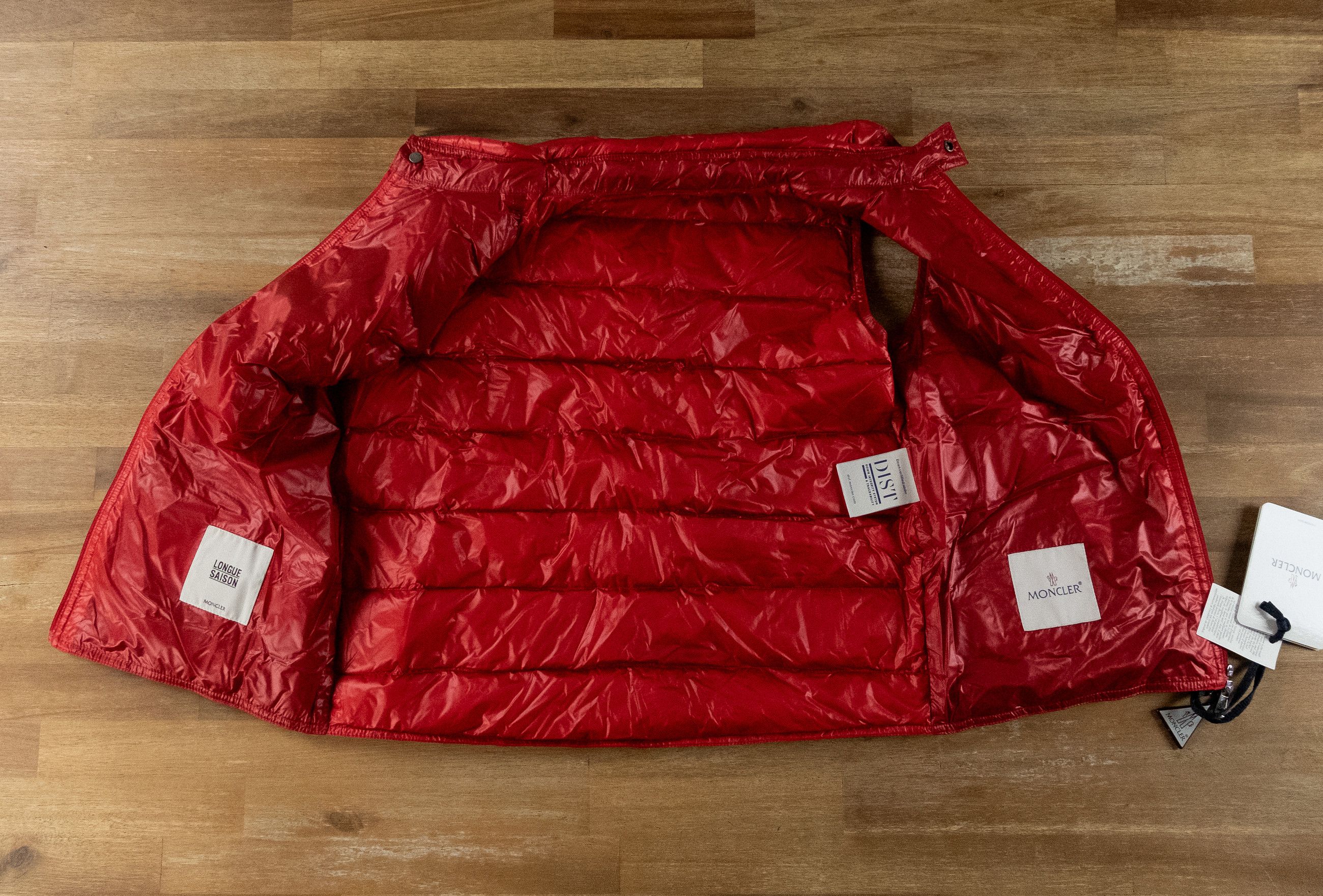 Moncler MONCLER Gui red padded quilted down vest Size 1 / Small Size US S / EU 44-46 / 1 - 10 Thumbnail
