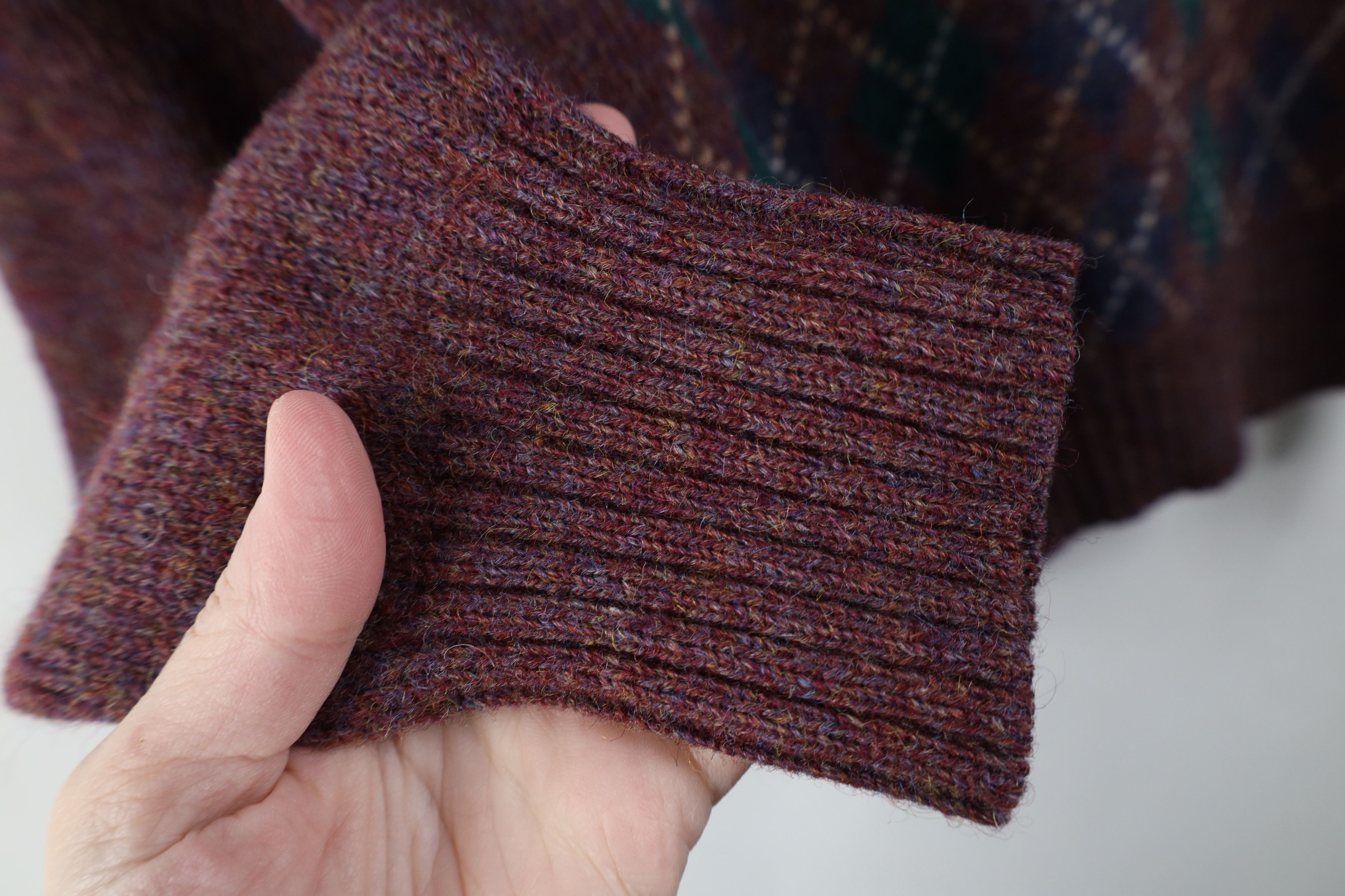 Vintage Vintage 70s Streetwear Argyle Diamond Crewneck Sweater Size M / US 6-8 / IT 42-44 - 6 Thumbnail