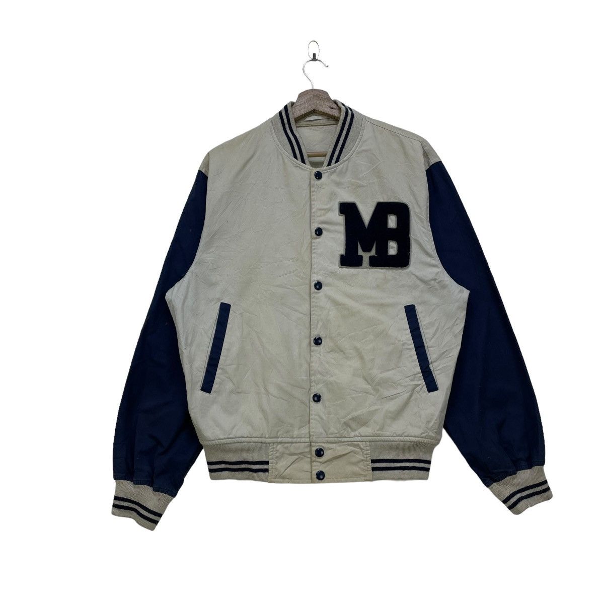 Macbeth × Vintage 💥Vintage Bomber Varsity Macbeth Jacket Size US L / EU 52-54 / 3 - 1 Thumbnail