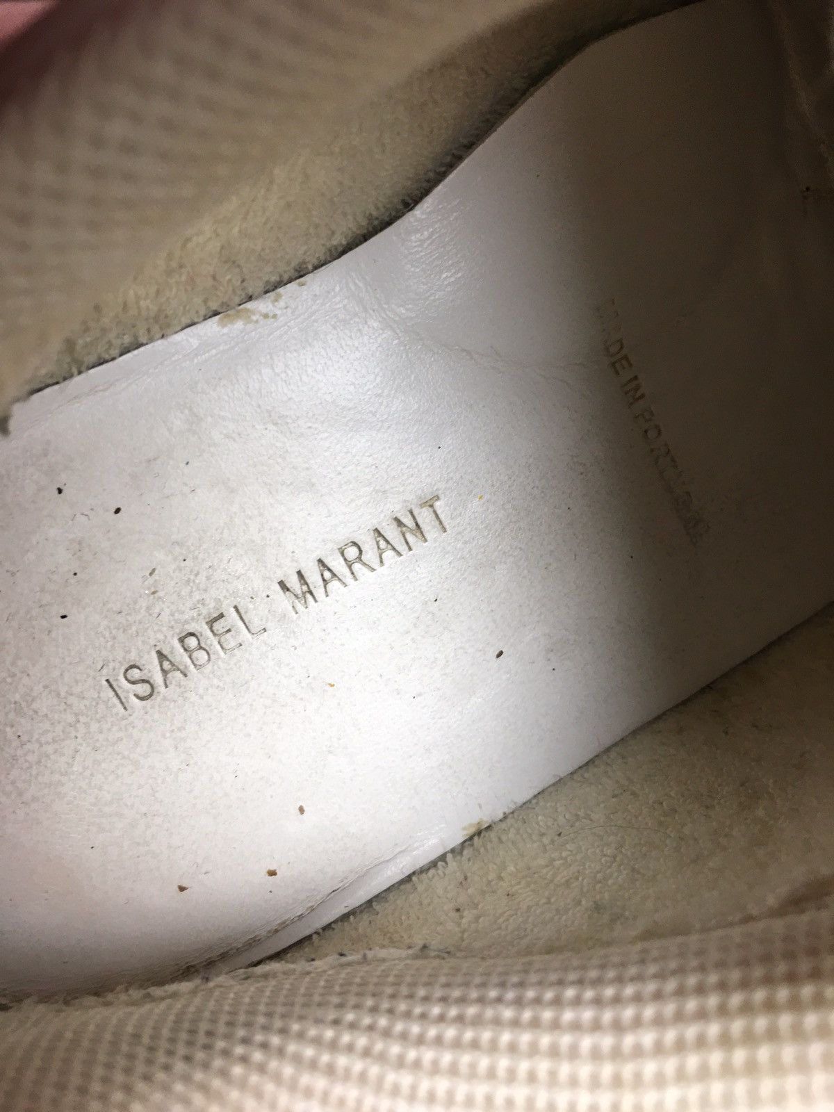 Isabel Marant ISABEL MARANT Bryce Leather White Sneakers EU 36 Size US 6 / IT 36 - 11 Thumbnail