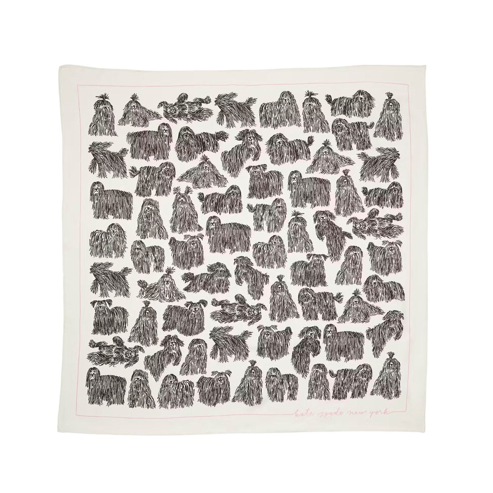 Kate Spade Kate Spade Best in Show Silk Scarf New Size ONE SIZE - 2 Thumbnail