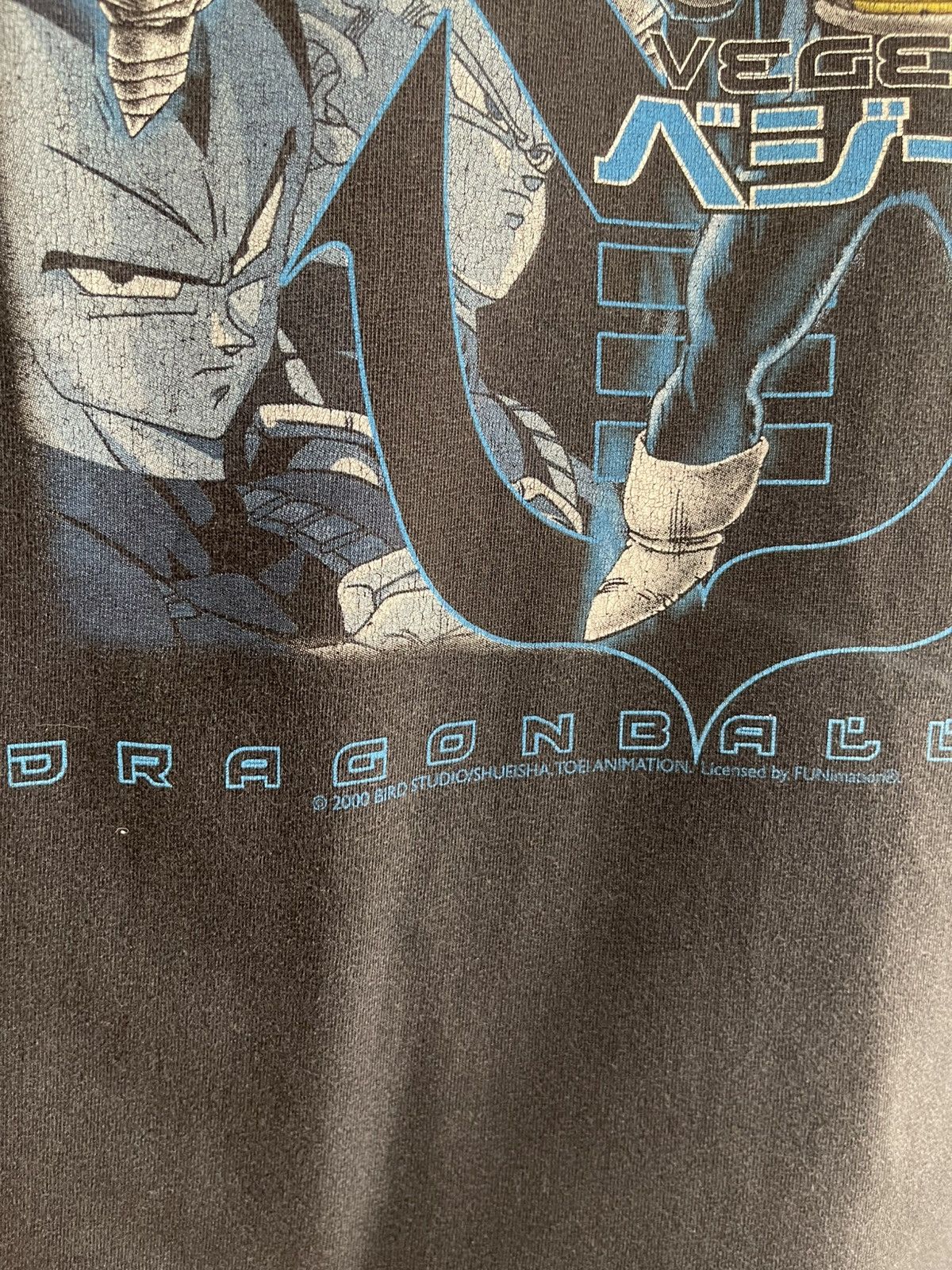 Anime 2000 Vintage Dragon Ball Z Trunks Vegeta T Shirt Size US XL / EU 56 / 4 - 4 Thumbnail