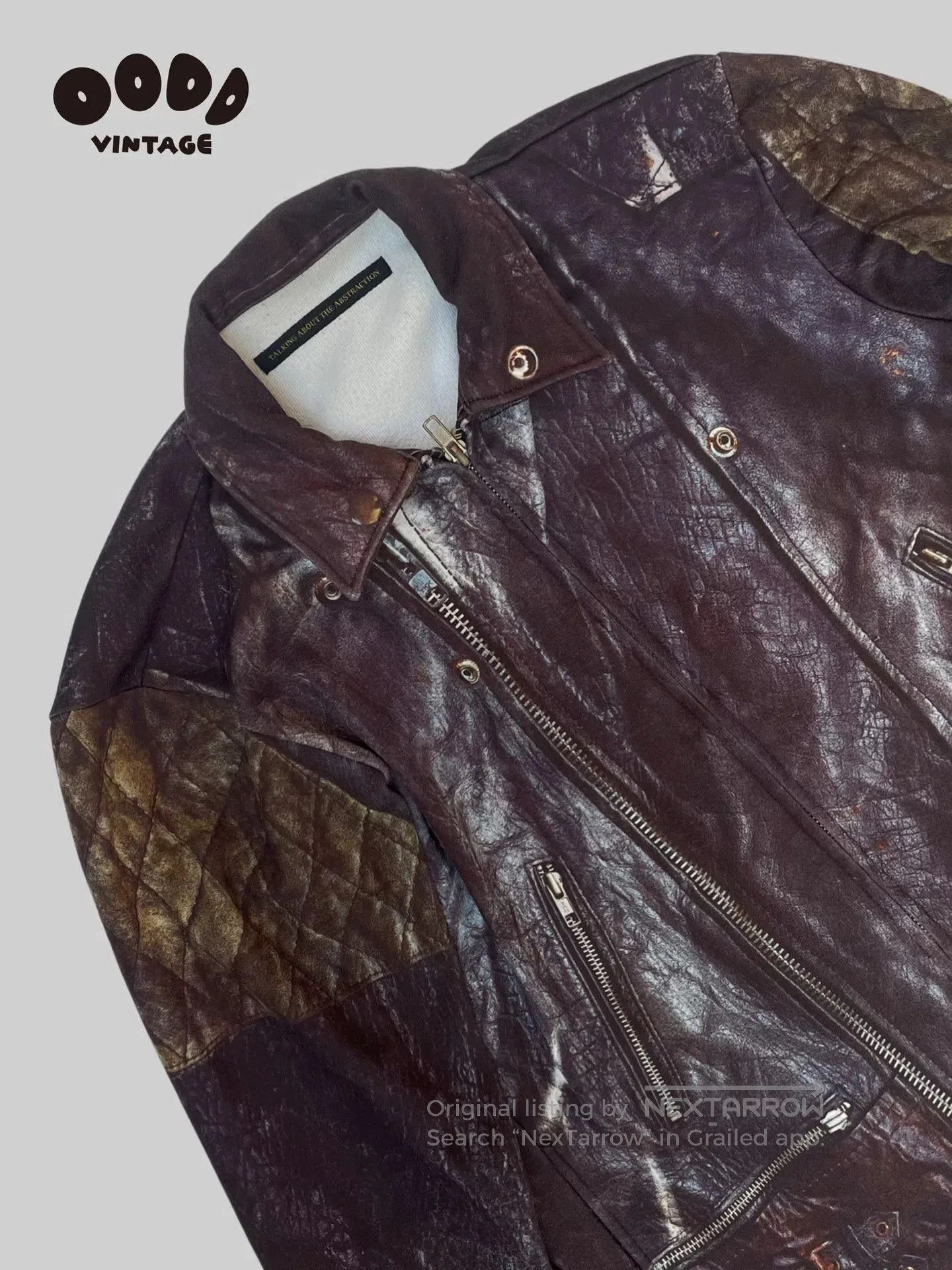 TALKING ABOUT THE ABSTRACTION Abstract Illusion Knight Jacket. Size US M / EU 48-50 / 2 - 4 Thumbnail