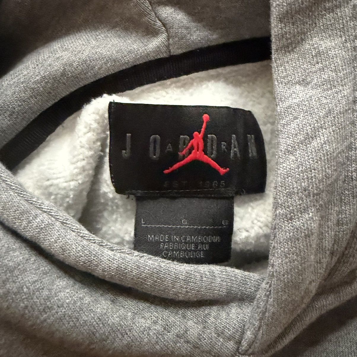 Jordan Brand Jordan Essentials Pixelated Hoodie Gray Size US L / EU 52-54 / 3 - 3 Thumbnail