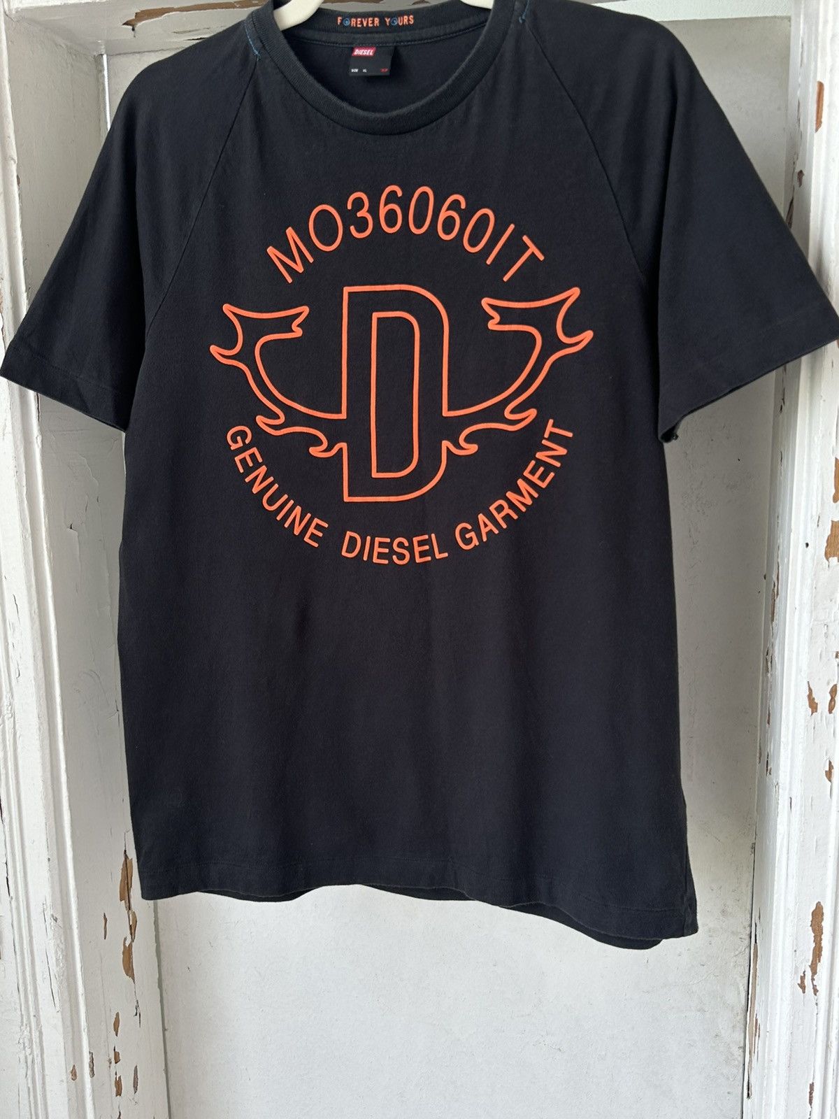 Diesel Vintage Diesel Printed Black T-shirt Size US M / EU 48-50 / 2 - 3 Thumbnail