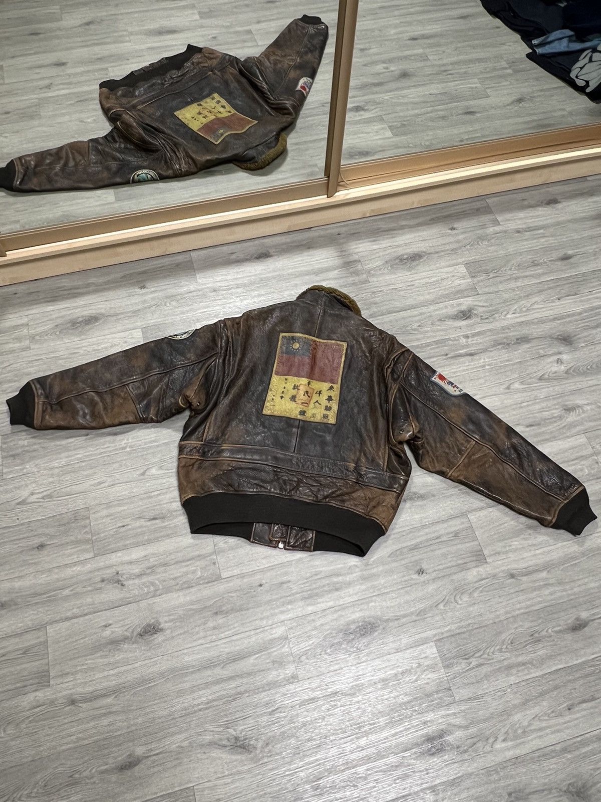 Avirex Avirex Top Gun type G-1 leather bomber jacket US navy 90s Size US L / EU 52-54 / 3 - 6 Thumbnail