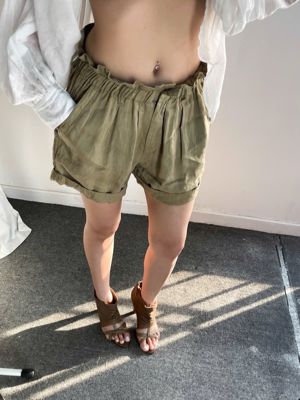 Isabel Marant Etoile Isabel Marant blend linen shorts Size 27" / US 4 / IT 40 - 7 Thumbnail