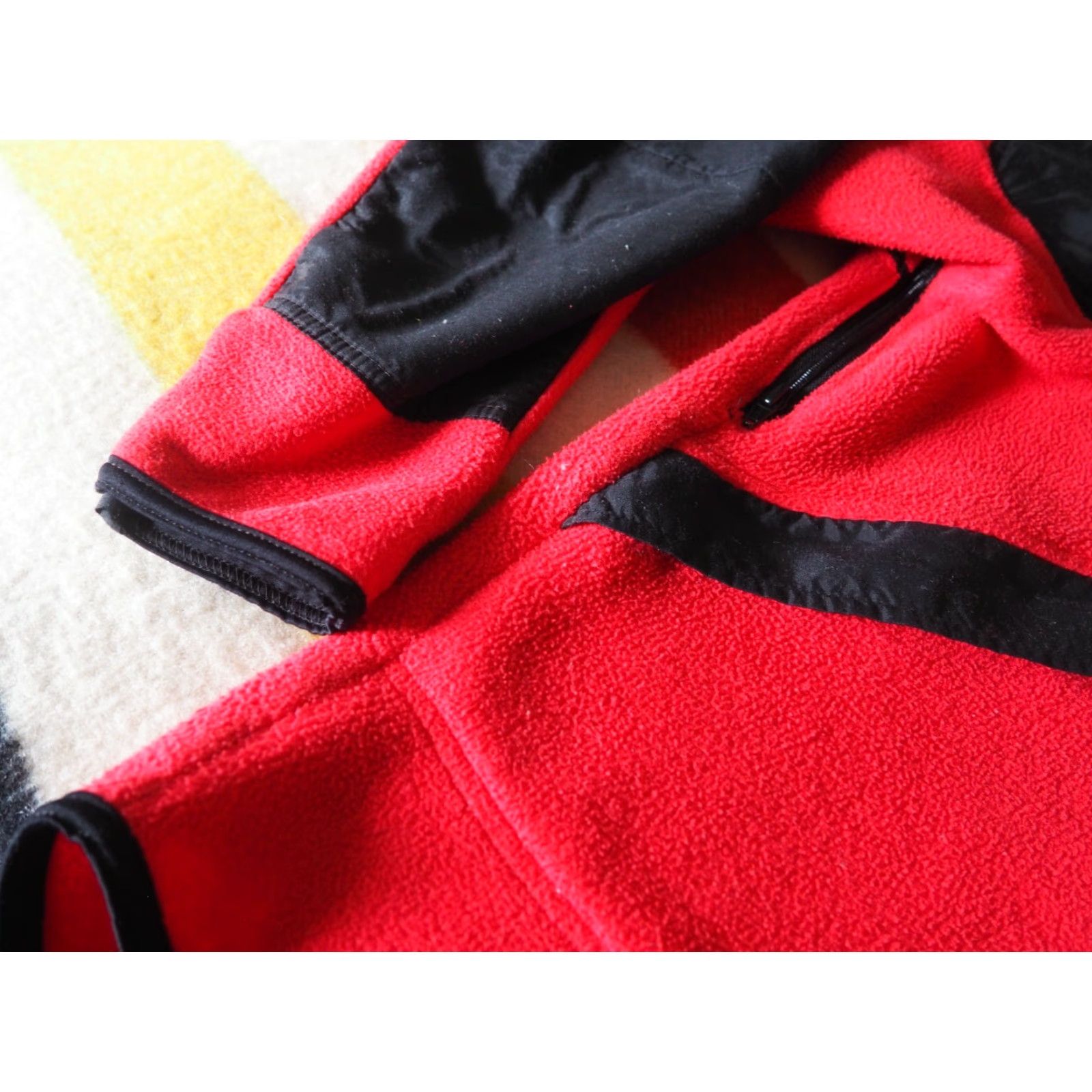 Vintage VTG Lowe Alpine Systems Jacket Mens L Fleece Outdoor Hiking Red Black 80s 90s Vintage Casual Activewear Zip Hoodie? Size US L / EU 52-54 / 3 - 5 Thumbnail