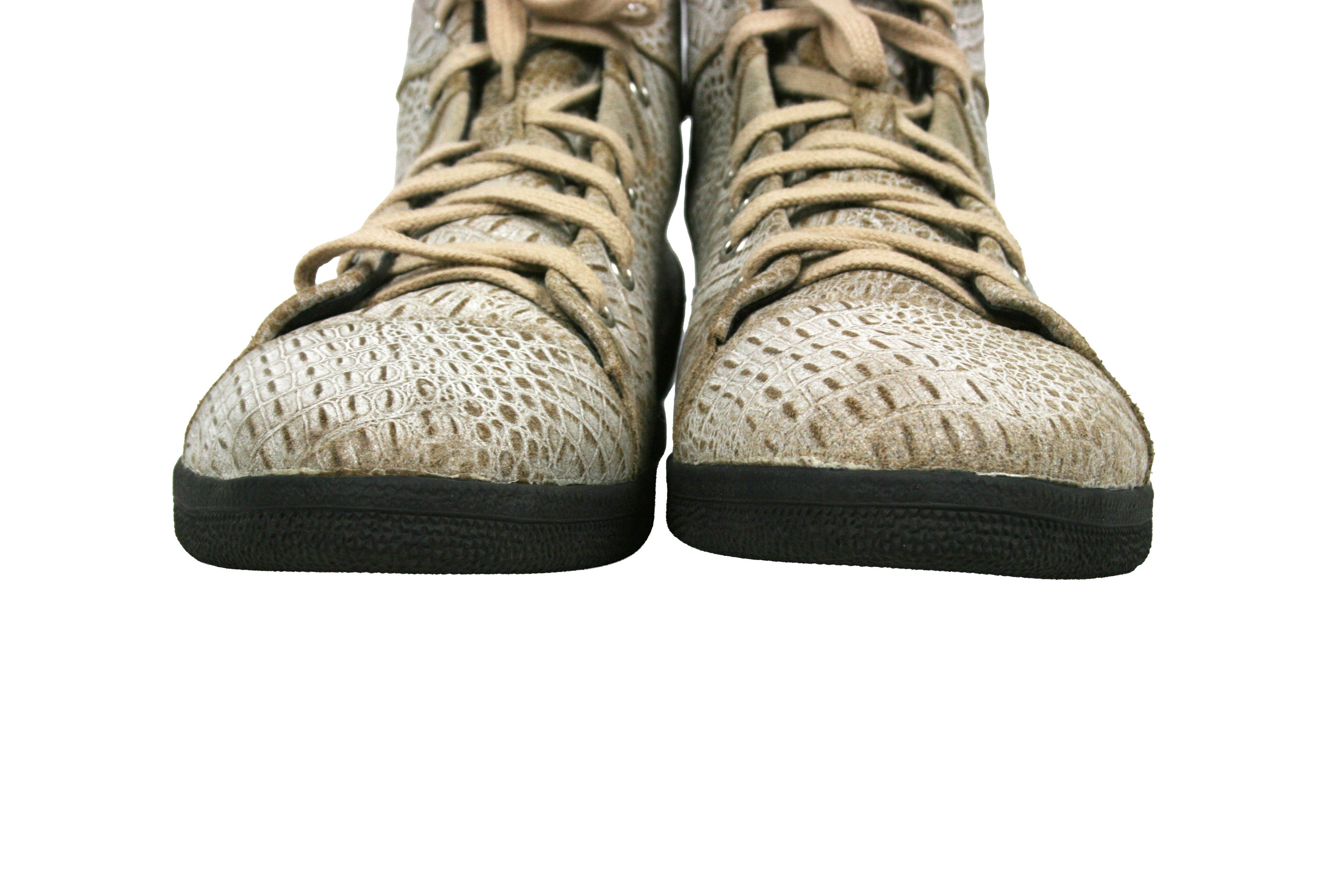 Adidas 2011 Azzi Mid "Croc" Sneakers Size US 10.5 / EU 43-44 - 4 Thumbnail