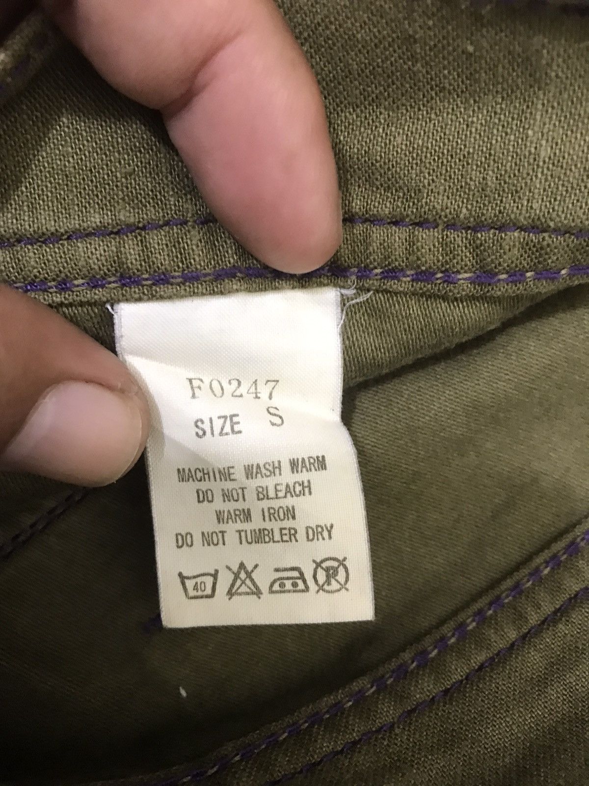 FOB Factory × Japanese Brand 💥FOB FACTORY Japan OG107 Vintage Dsigner Military Pant F105 Size US 33 - 15 Thumbnail