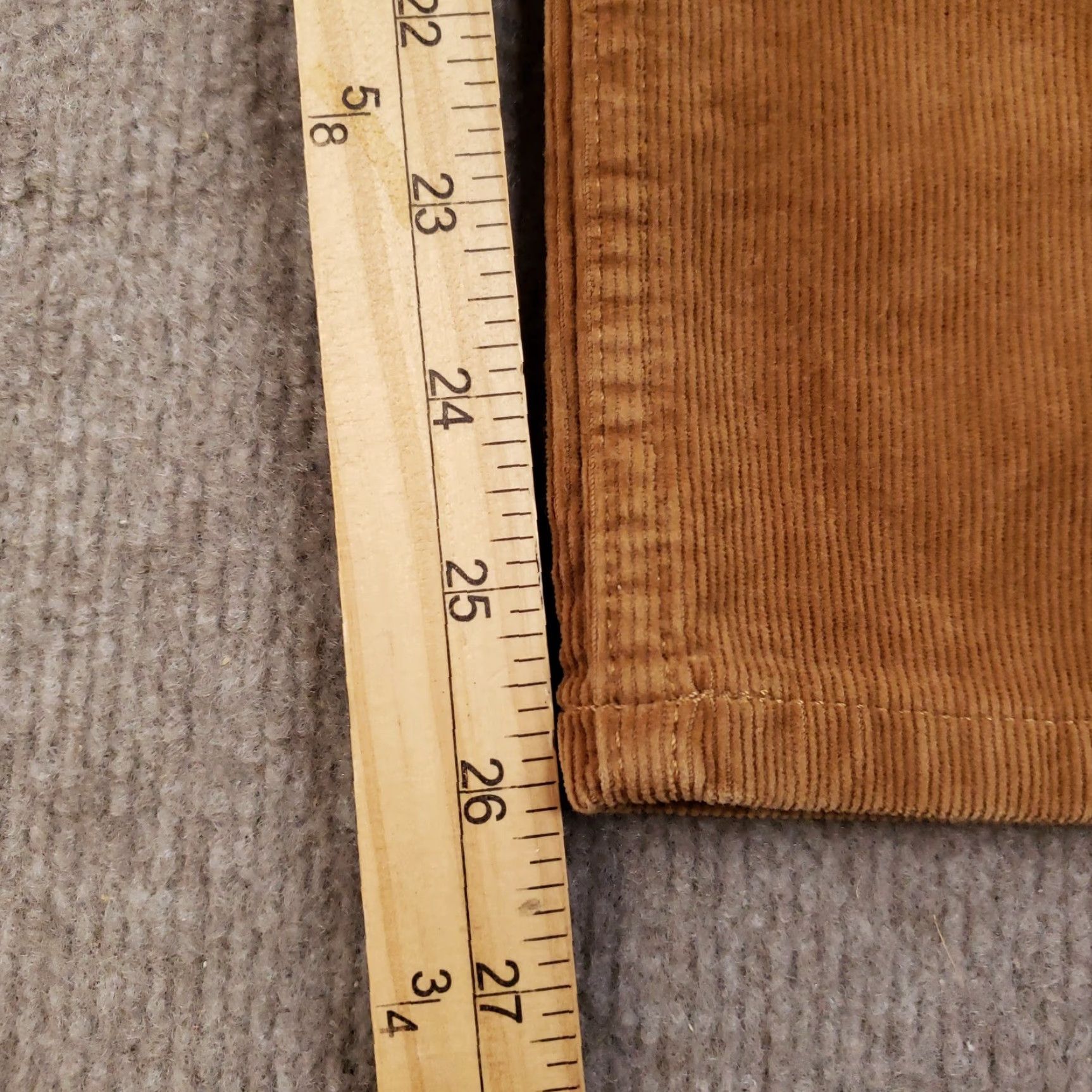 Vineyard Vines Vineyard Vines Pants Mens 30 Brown Corduroy Straight Leg Stretch Casual Size 30" / US 8 / IT 44 - 3 Thumbnail