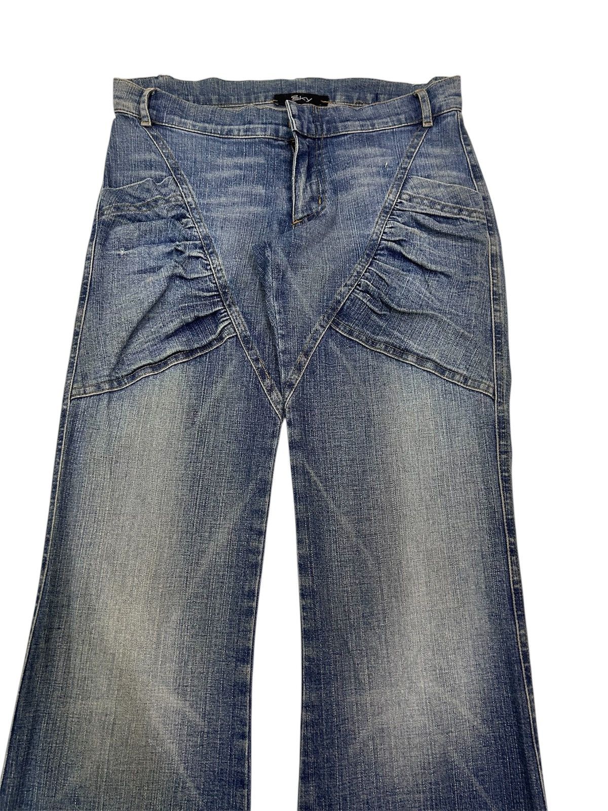 Vintage 💥Vintage Sky Denim Punk Bush Pant Jeans Size US 29 - 3 Thumbnail