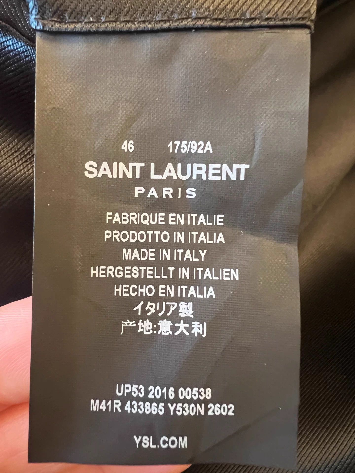 Saint Laurent Paris SLP Khaki Velvet Wool Cashmere Overcoat 48 Mint Size US M / EU 48-50 / 2 - 7 Thumbnail