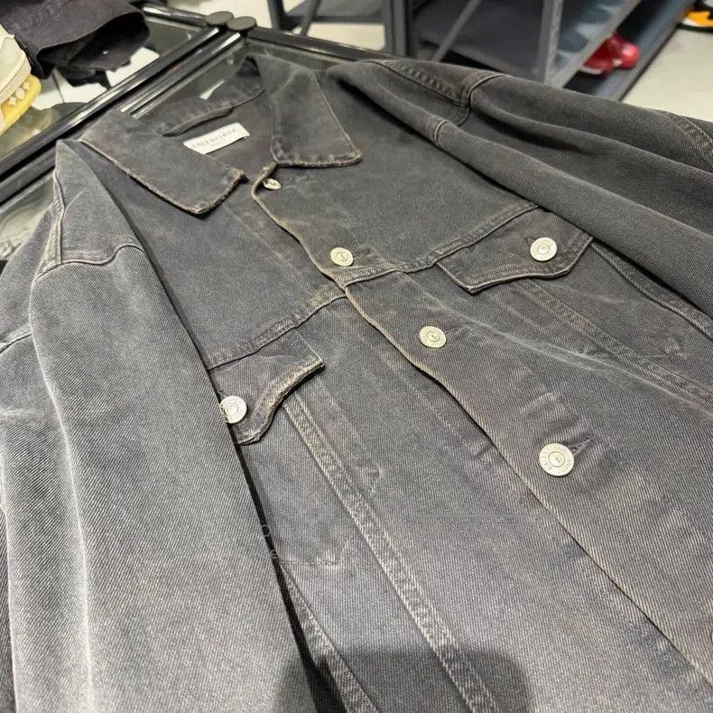 Balenciaga Balenciaga denim jacket Size US M / EU 48-50 / 2 - 3 Thumbnail