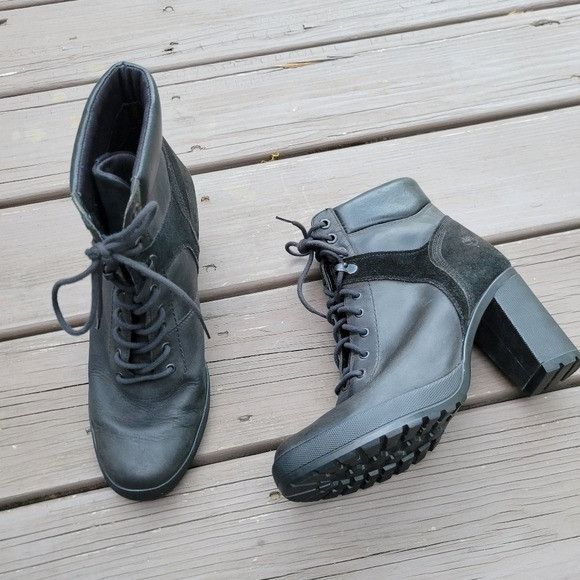 Timberland Timberland Camdale Lace-up 6" black Nubuck Suede Leather Chu Size US 10 / IT 40 - 8 Thumbnail