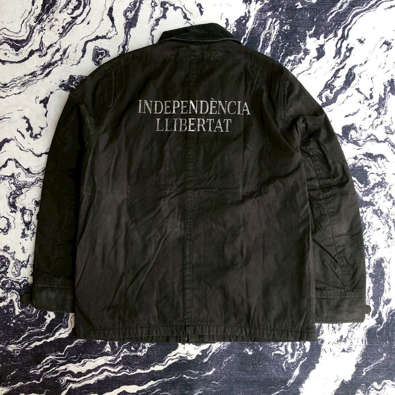 Vintage Buena Vista “Independència Llibertat” Toggle Jacket