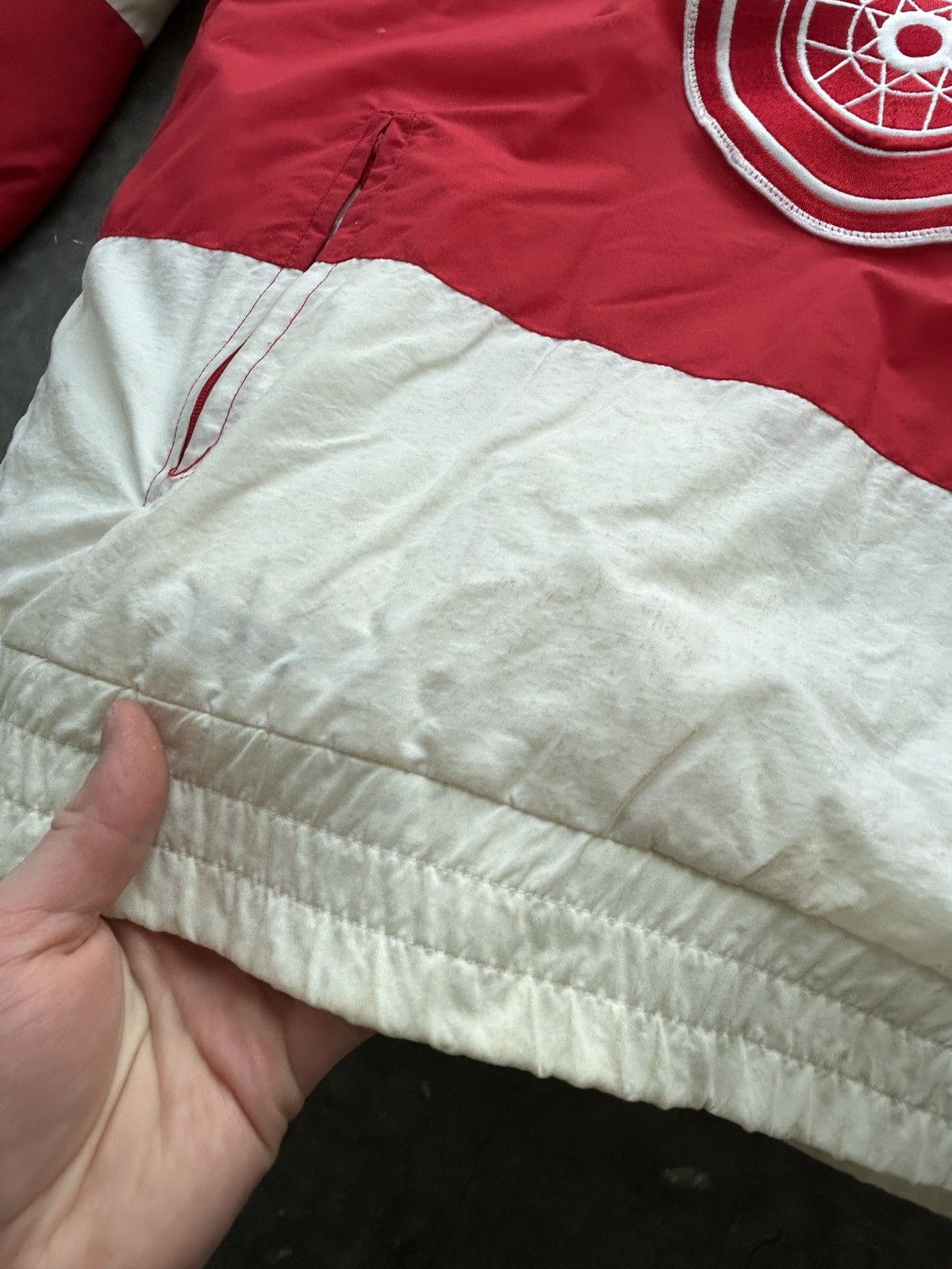 Apex One Vintage 90s Detroit Red Wings Puffer Jacket Pullover Parka Size US XL / EU 56 / 4 - 10 Thumbnail