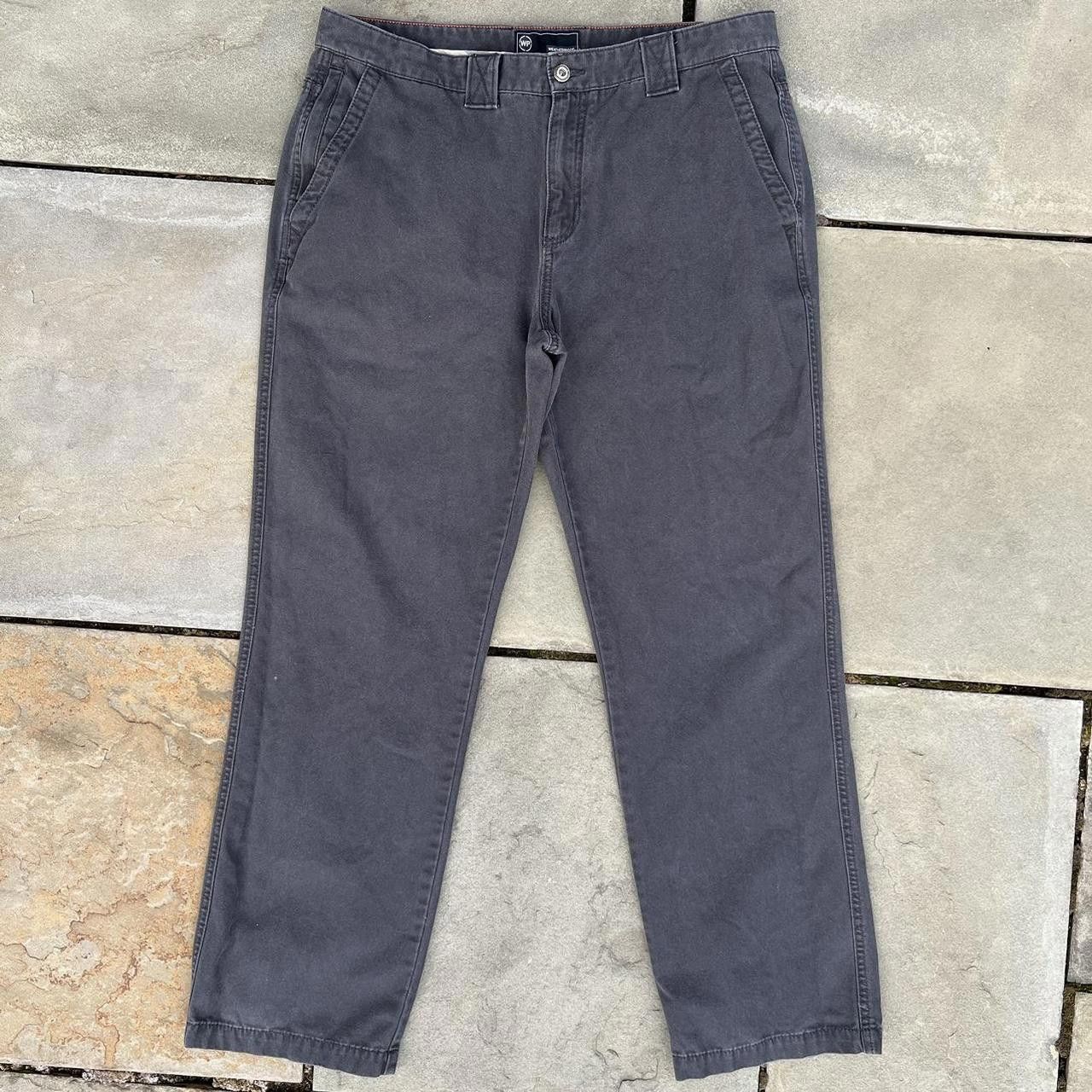 Weatherproof Y2K Dark Grey Canvas Utility Work Pants Size US 36 / EU 52 - 1 Thumbnail