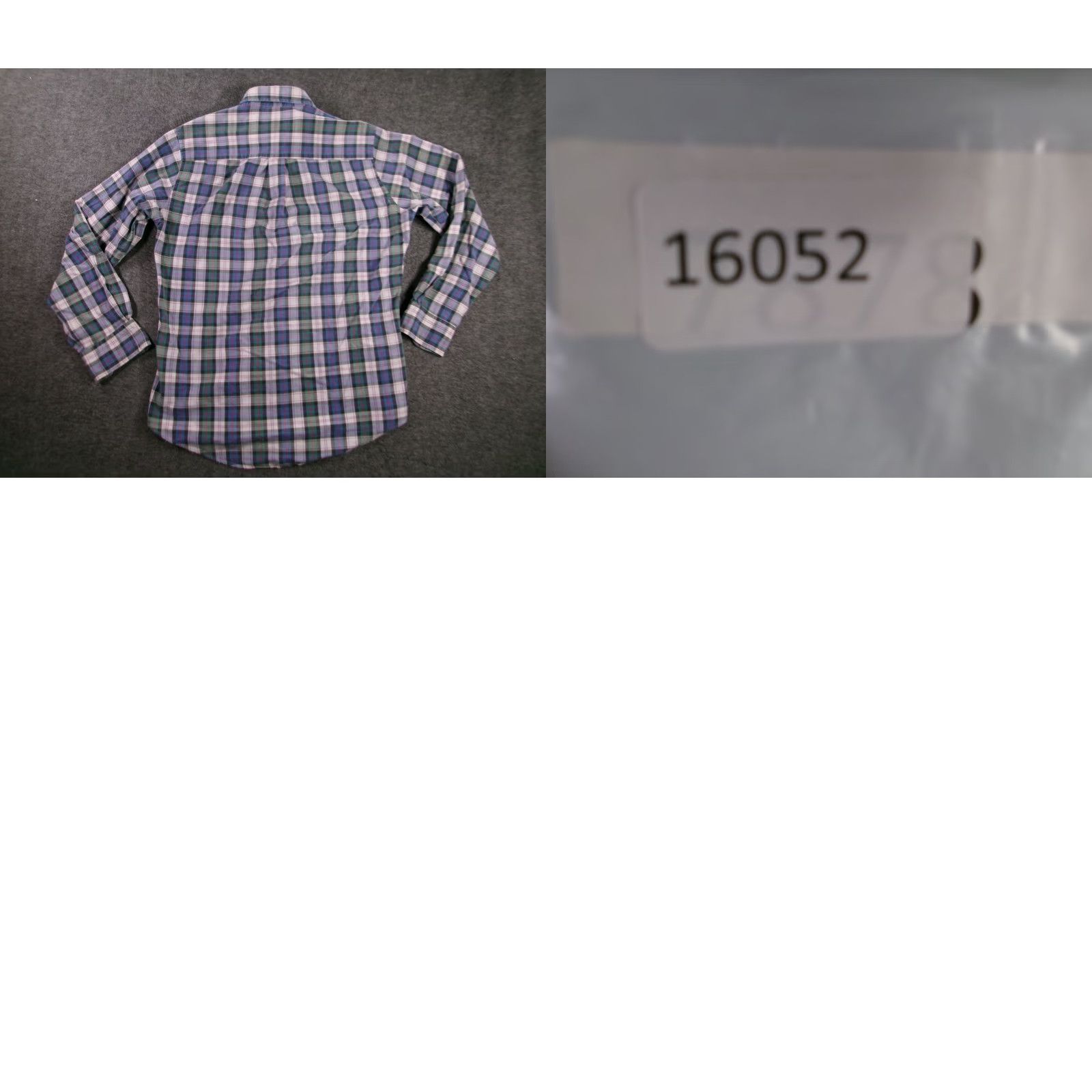 Ralph Lauren VINTAGE Ralph Lauren Chaps Shirt Mens M Plaid Blue Cotton Oxford Button-Up Long Sleeve Size US M / EU 48-50 / 2 - 8 Thumbnail