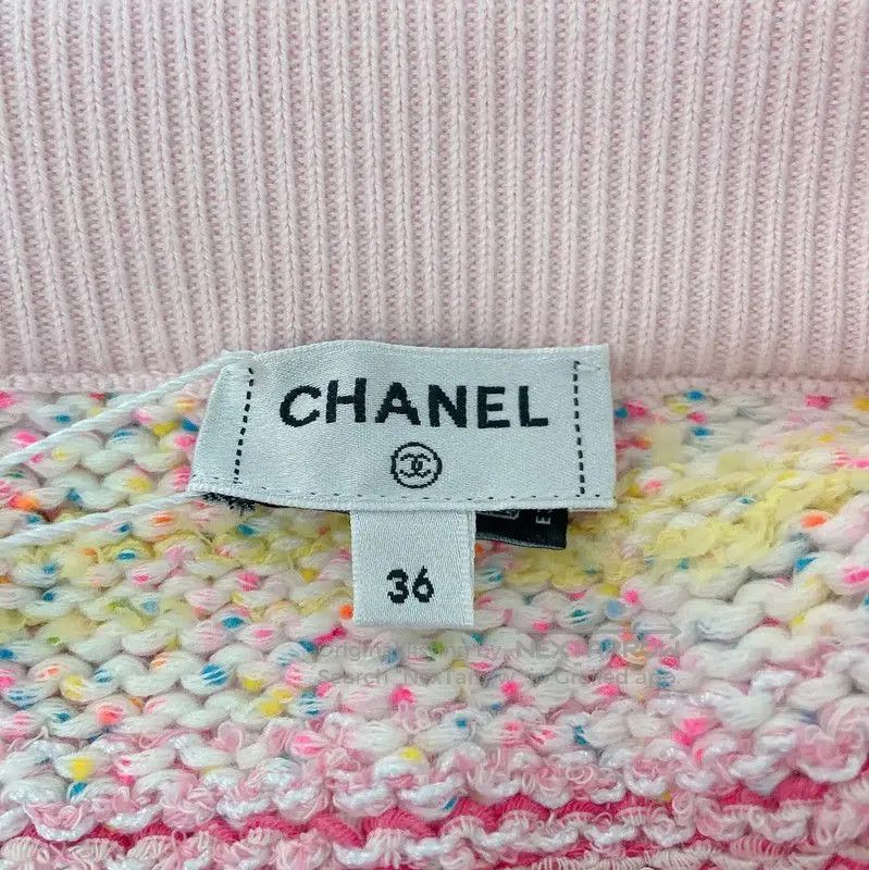 Chanel Chanel Pink Summer Cotton Mini Skirt . Size 23" - 6 Thumbnail