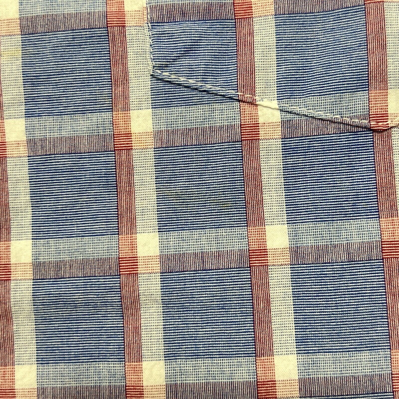 J.Crew J. Crew Blue Red White Plaid Striped Pocket Dress Shirt Size US XL / EU 56 / 4 - 7 Thumbnail