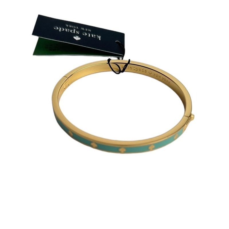Kate Spade Kate Spade Spot The Spade Enamel Hinged Bangle Bracelet Size ONE SIZE - 4 Thumbnail